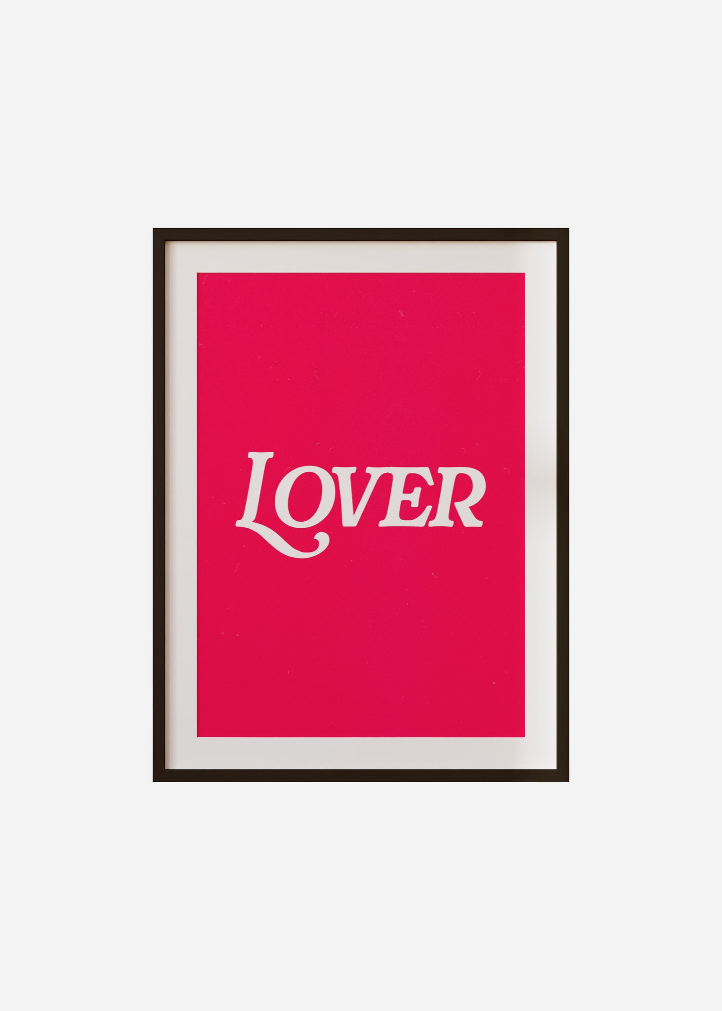 Lover Framed & Mounted Print
