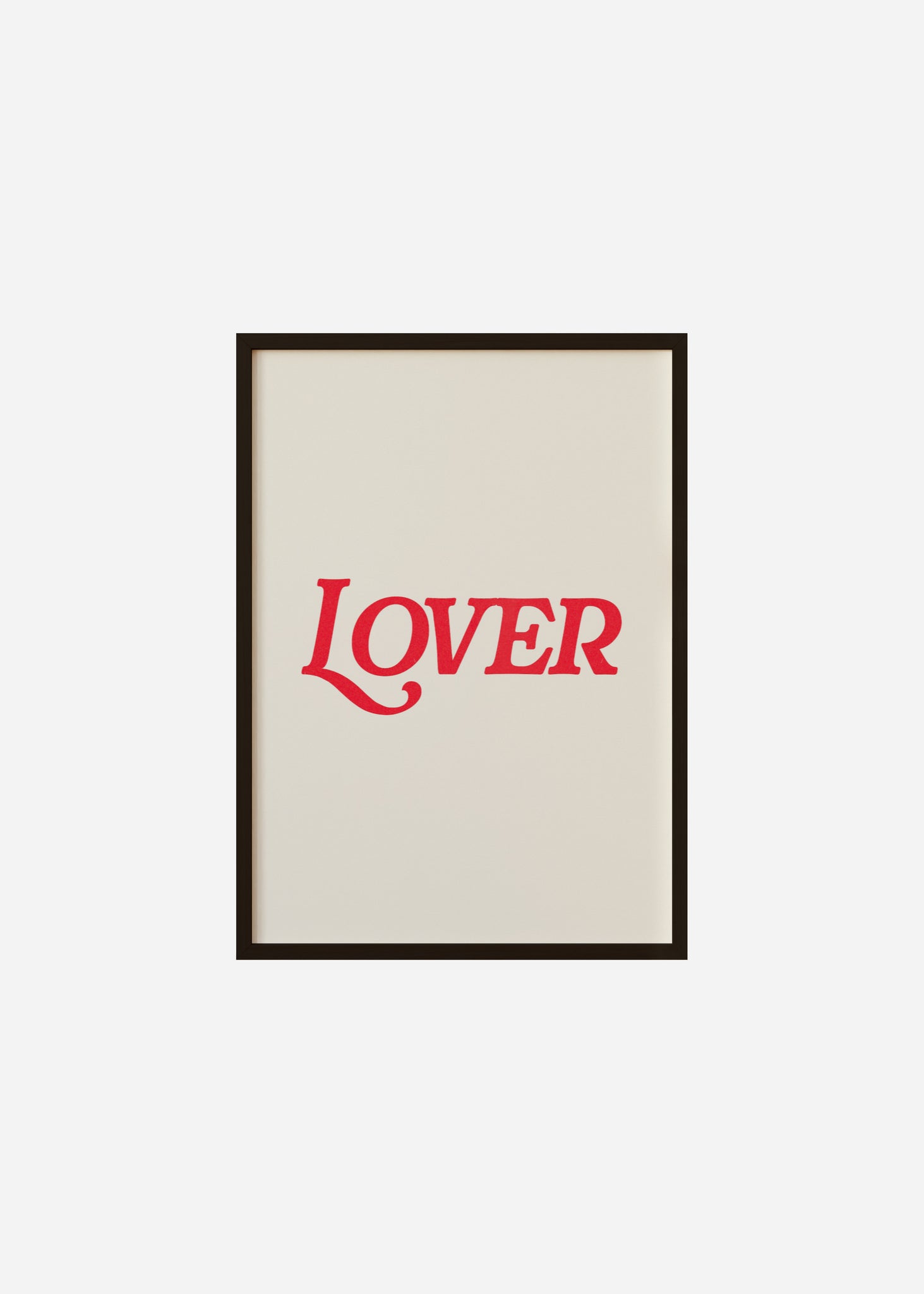 Lover Framed Print