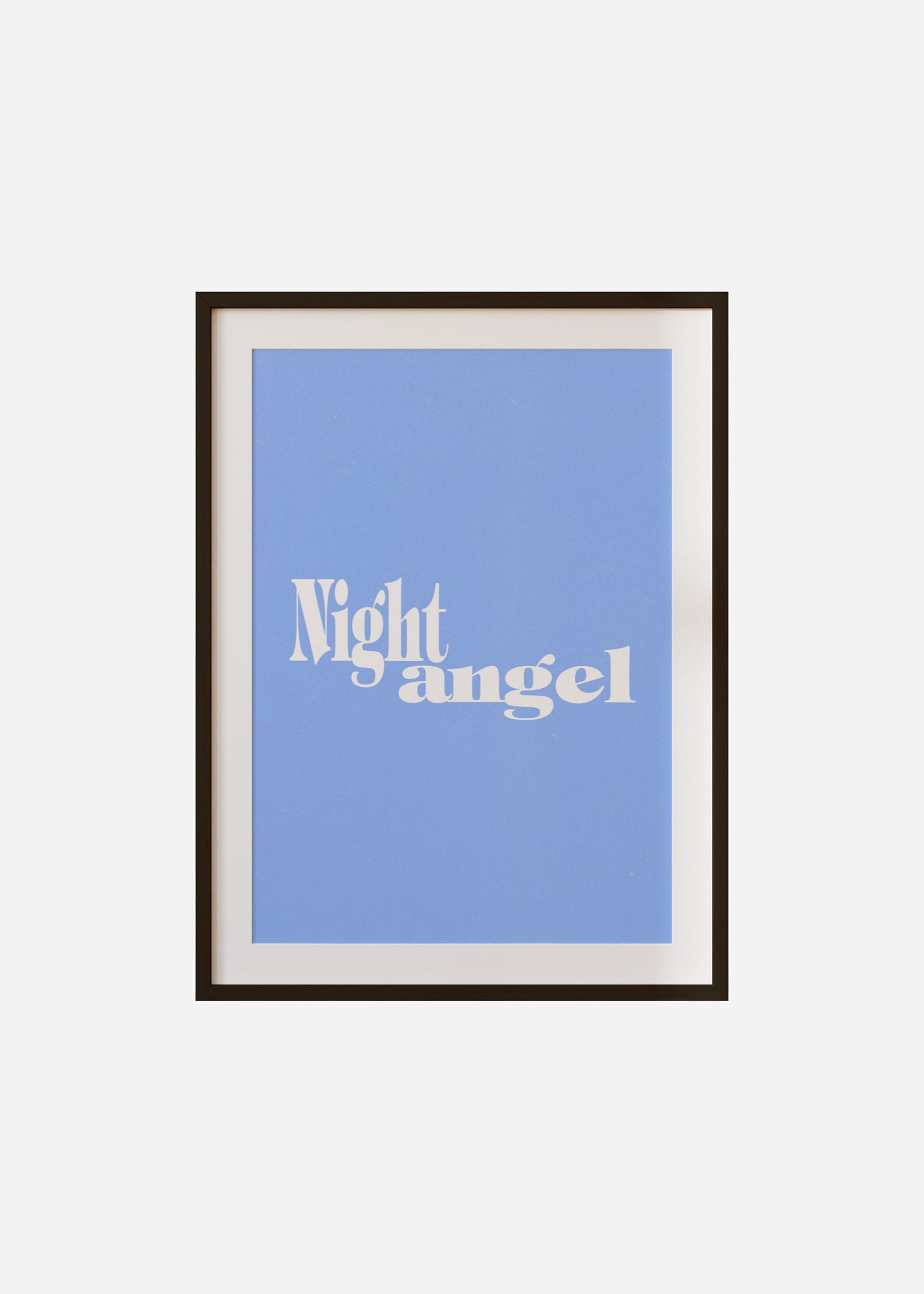 night angel Framed & Mounted Print