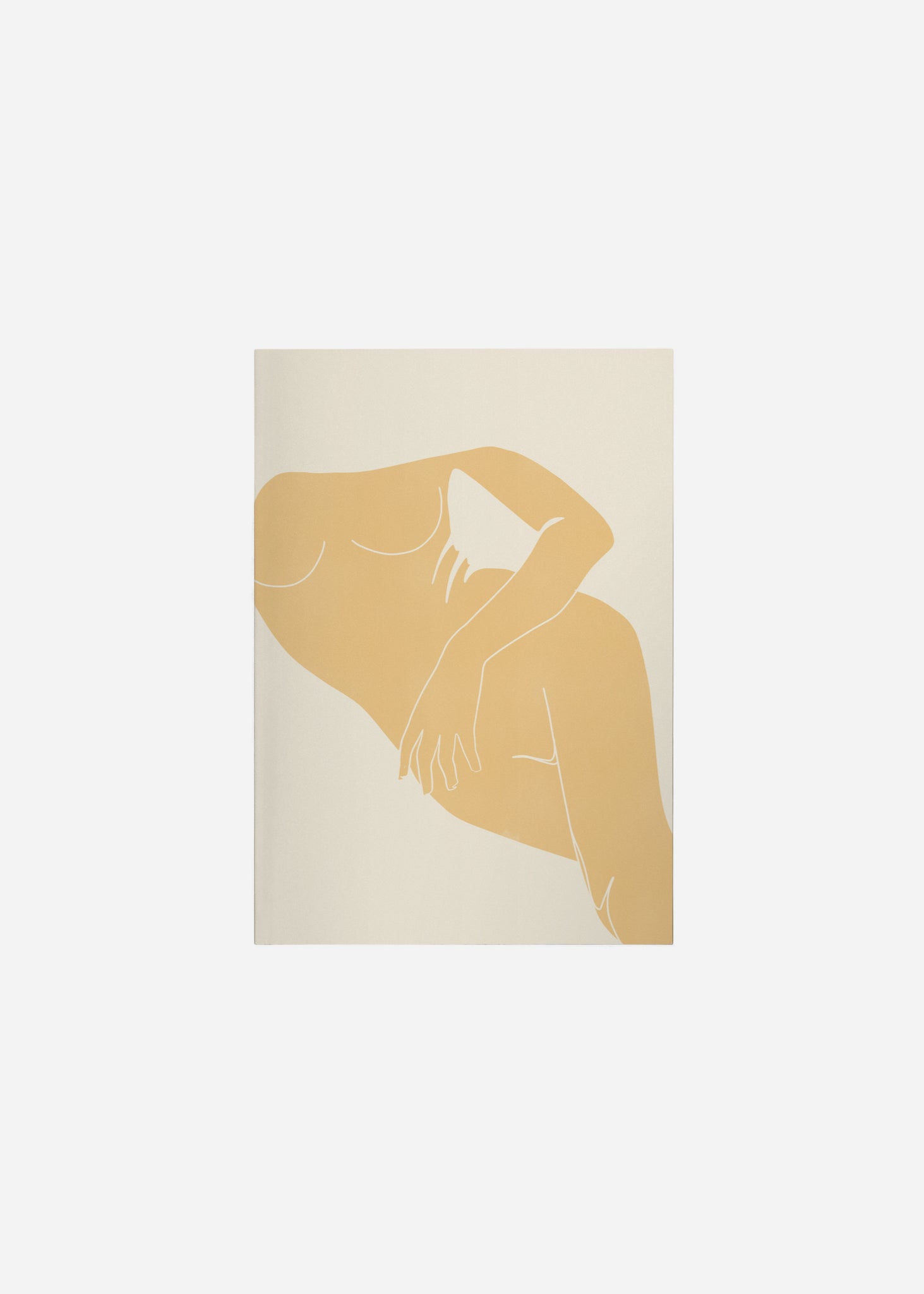 nude I / yellow Fine Art Print