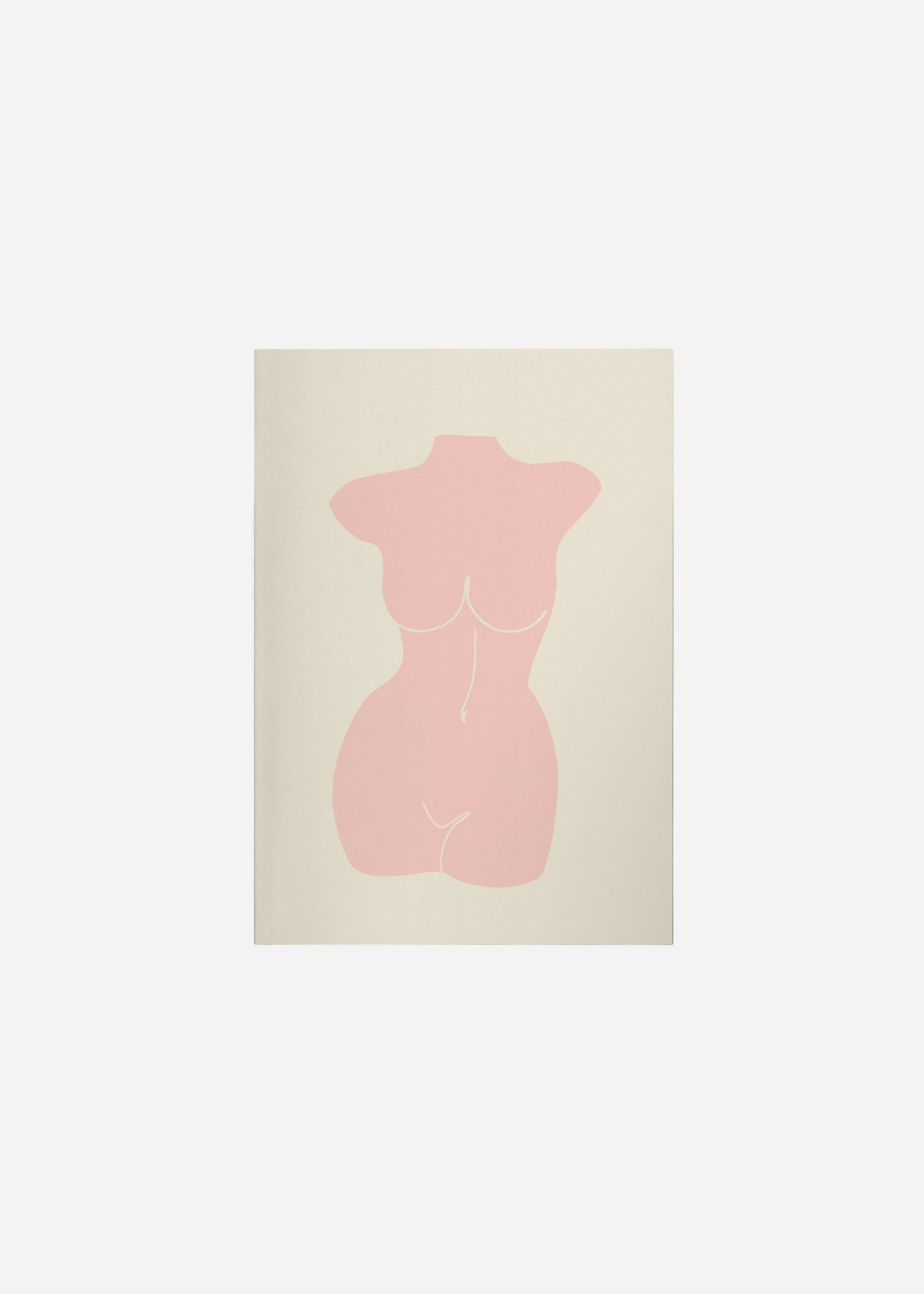 nude II / pink Fine Art Print