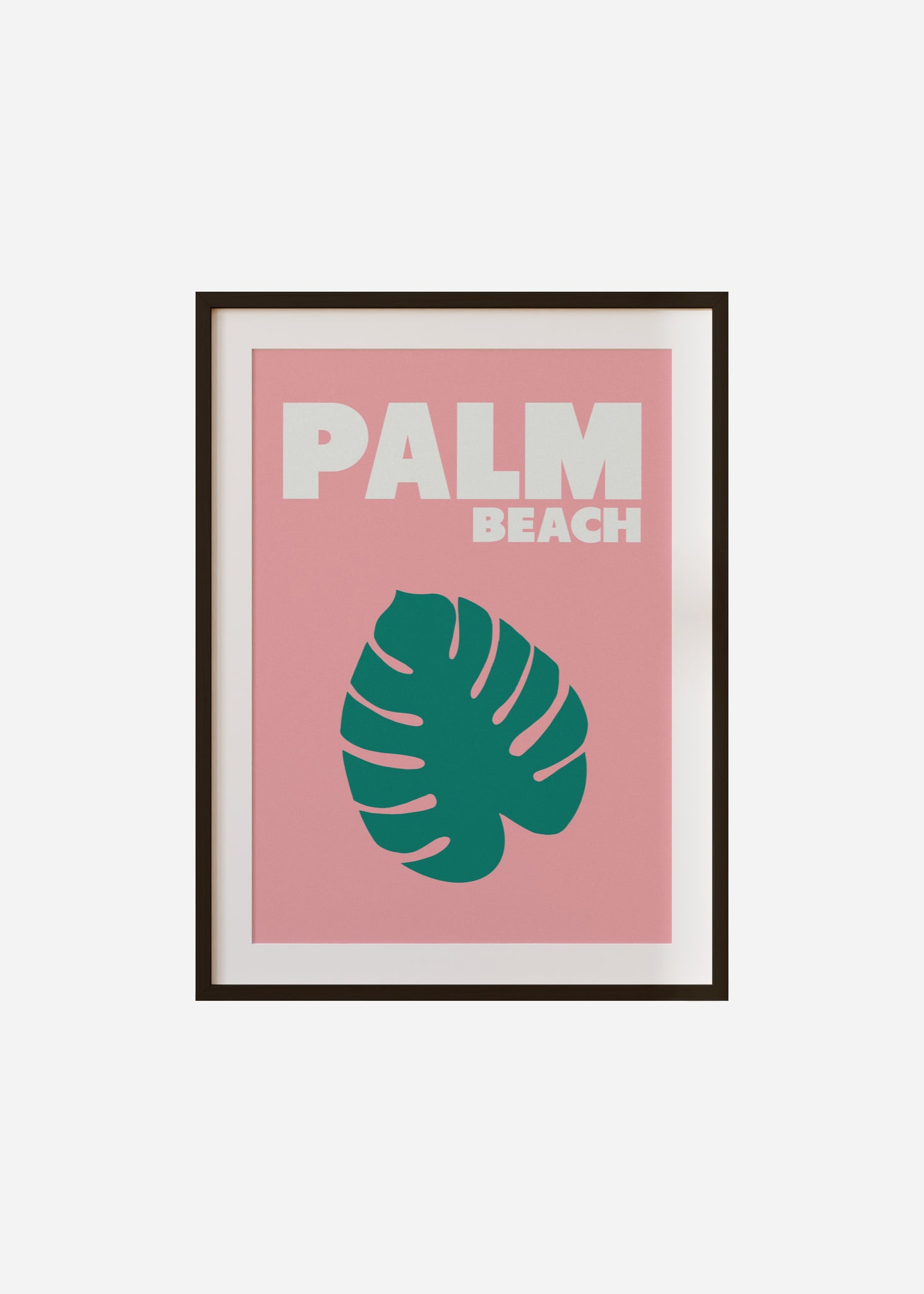 palm beach Framed & Mounted Print