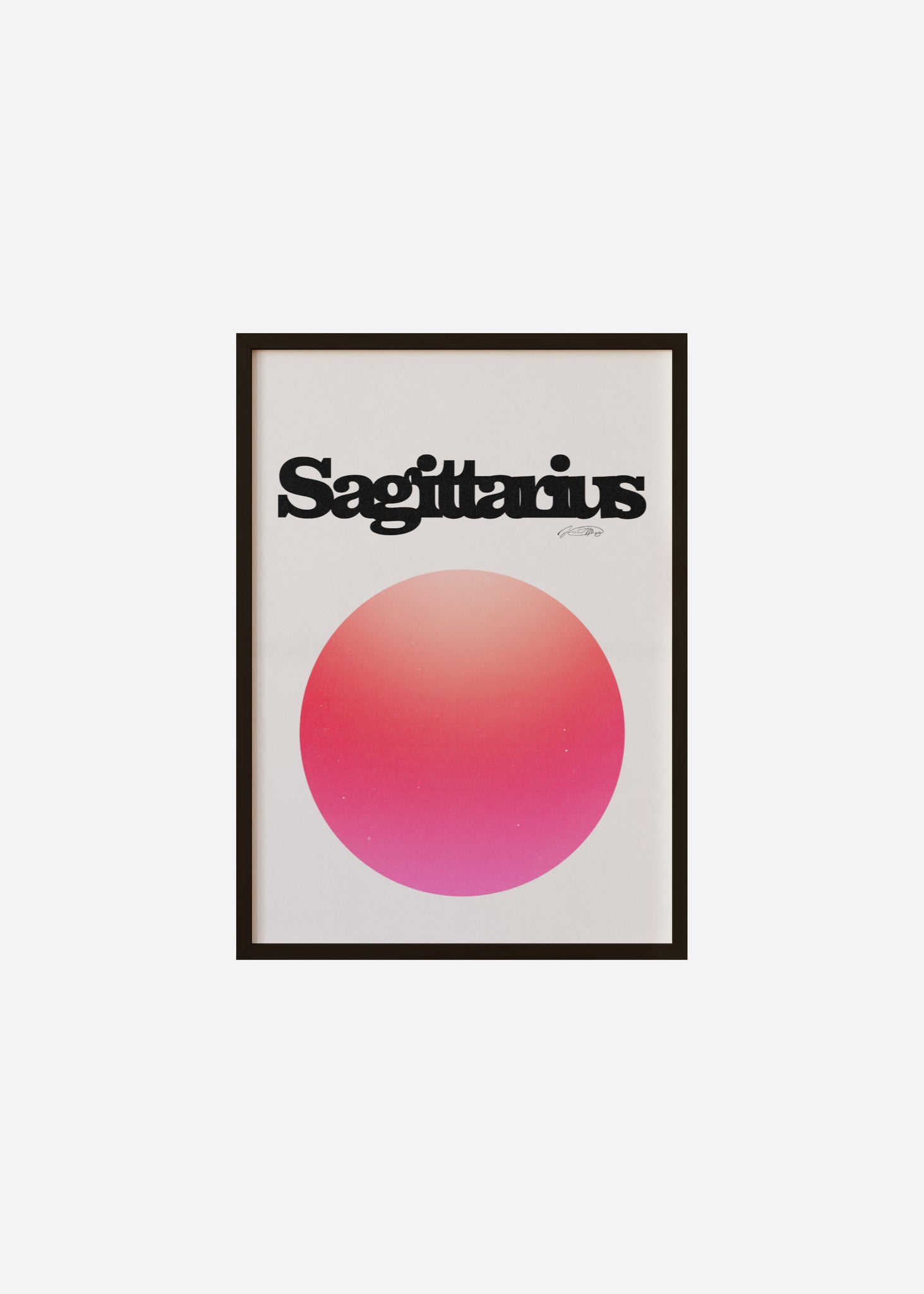 Sagittarius Aura Framed Print