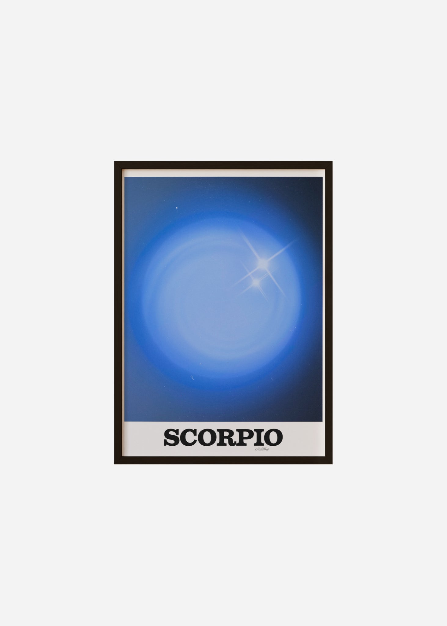 Scorpio Aura Framed Print