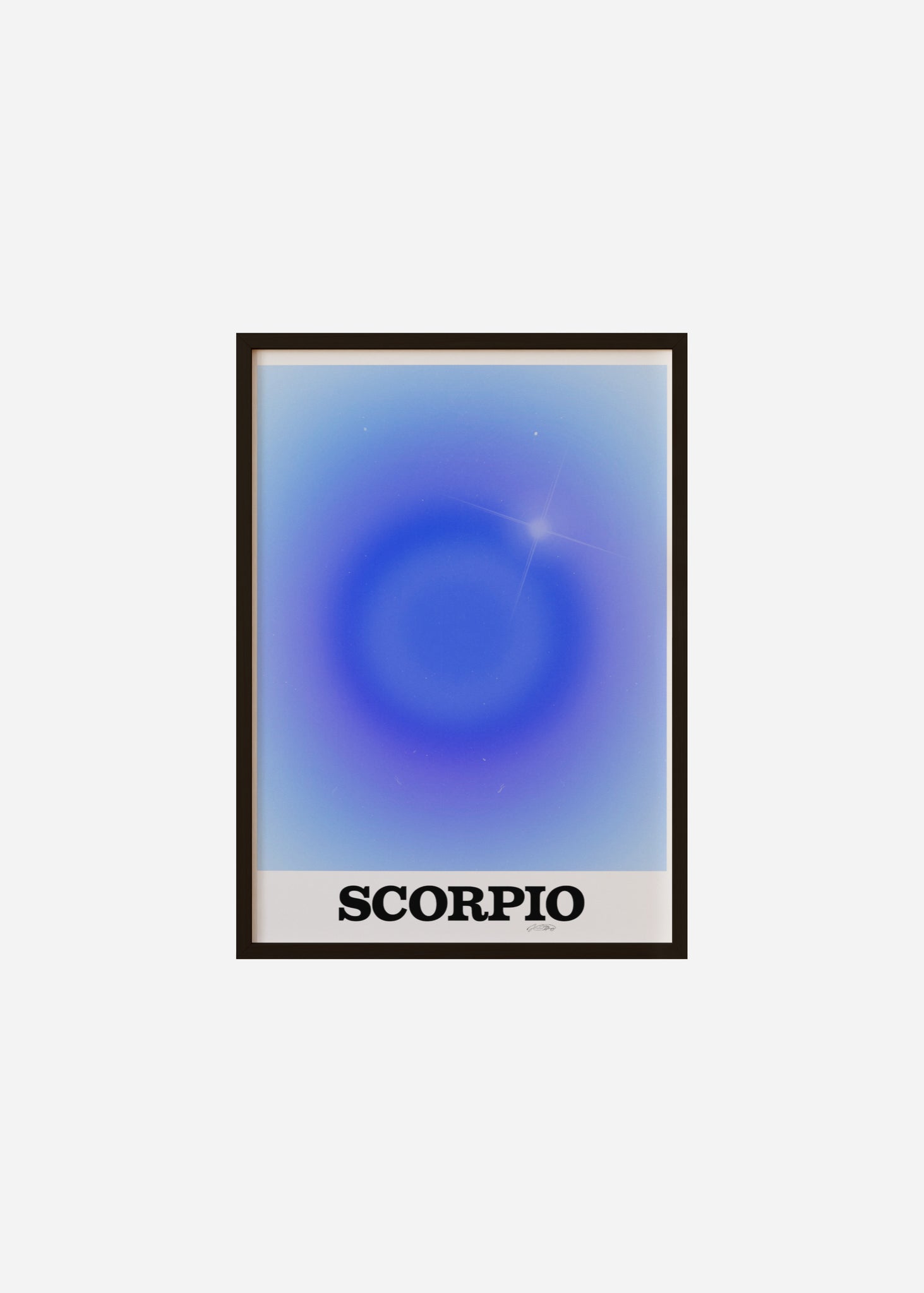 Scorpio Aura Framed Print