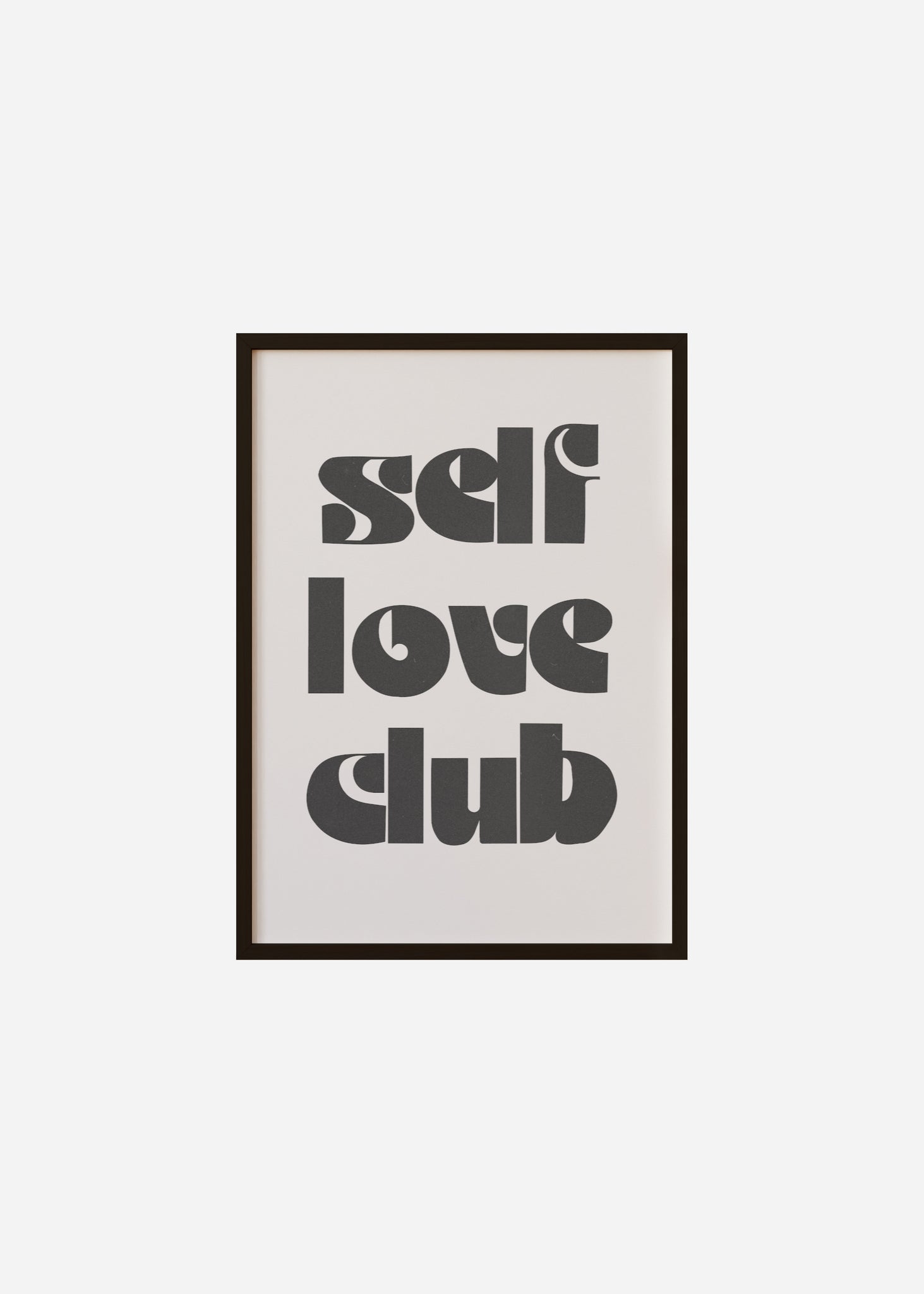 self love club Framed Print
