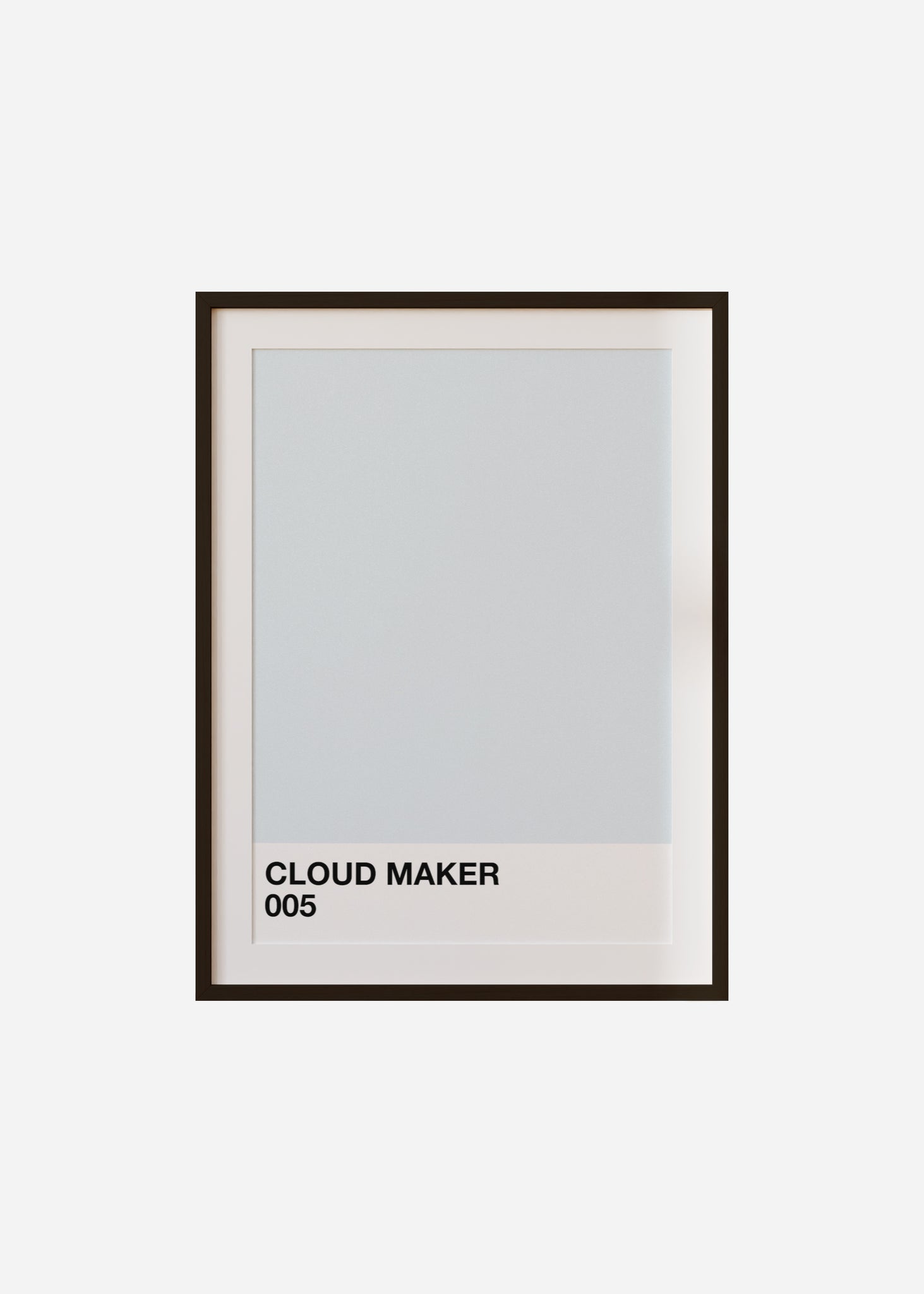 cloud maker Framed & Mounted Print