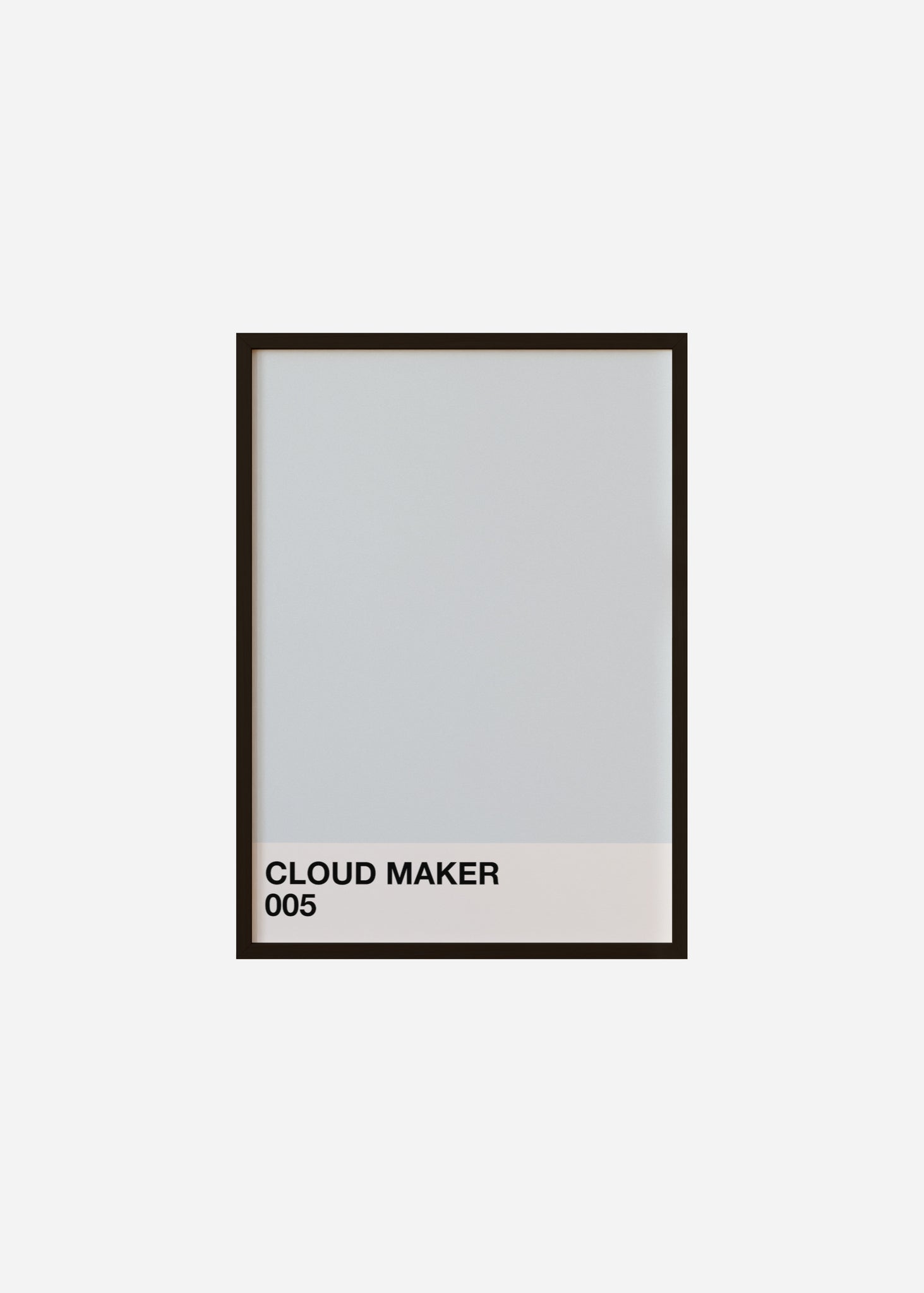 cloud maker Framed Print