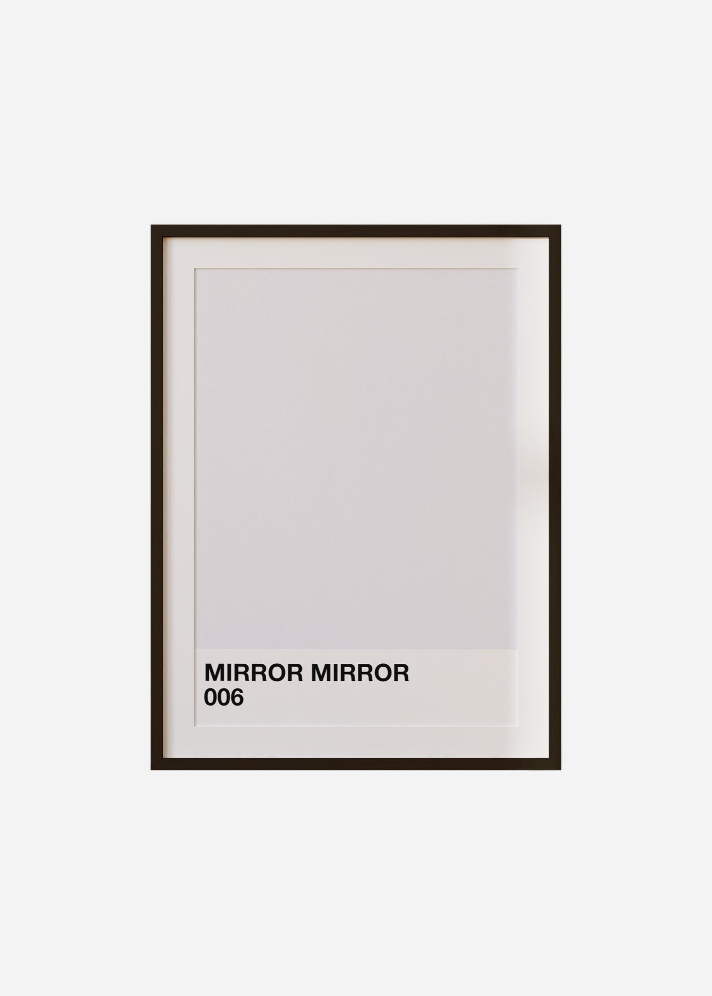 mirror mirror Framed & Mounted Print