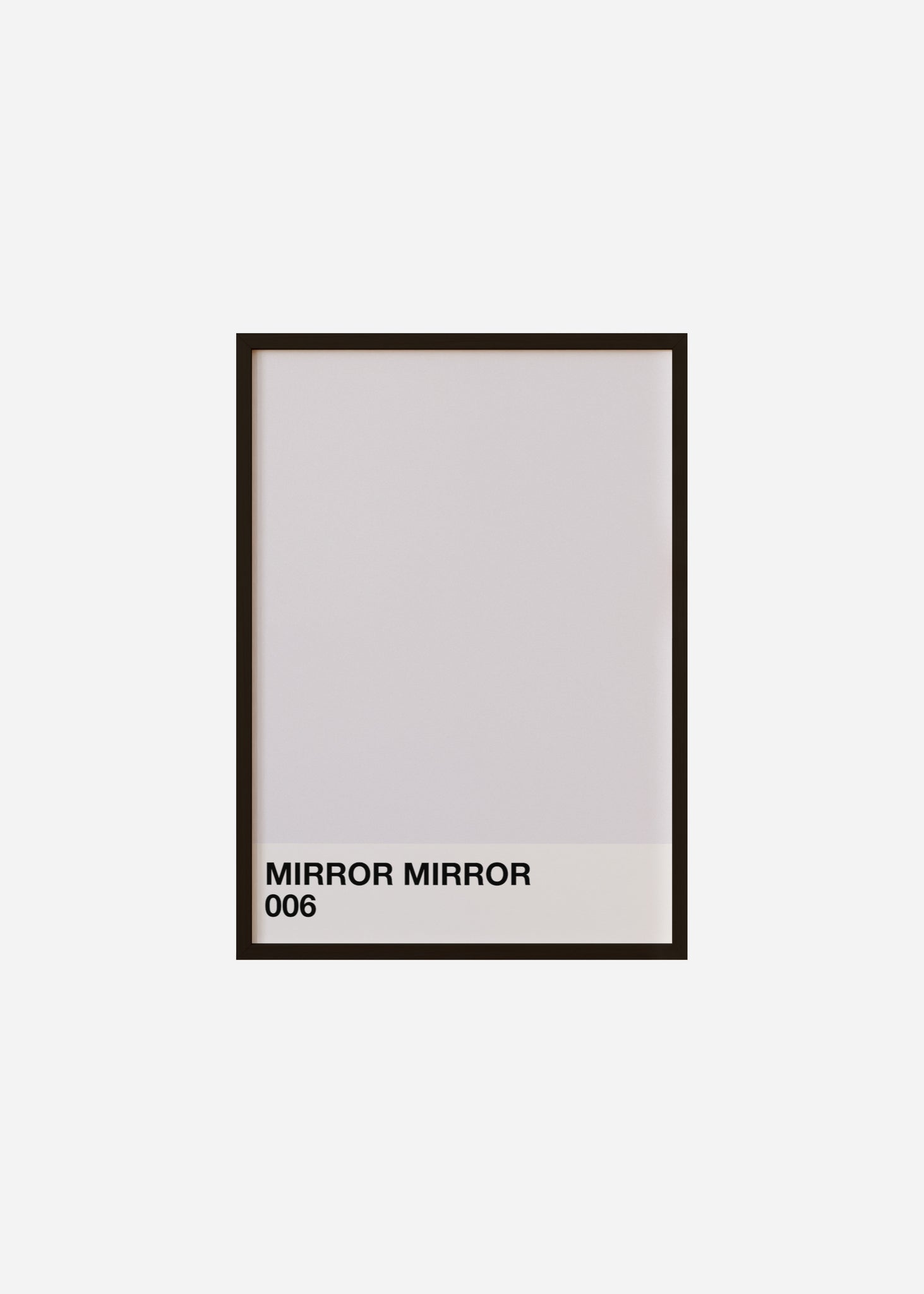 mirror mirror Framed Print