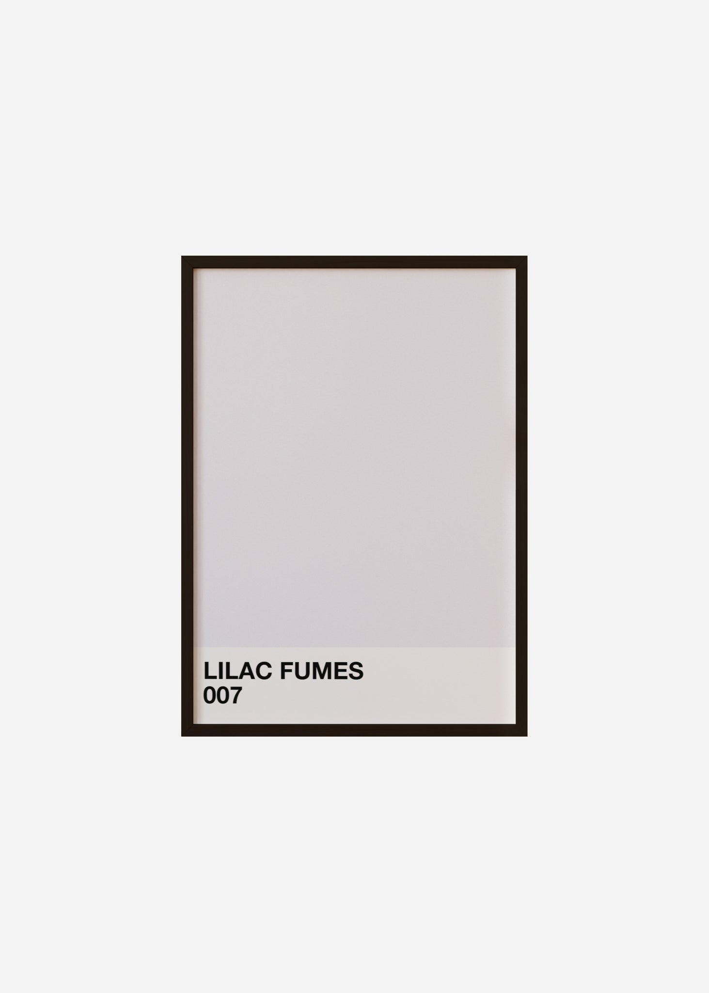 lilac fumes Framed Print