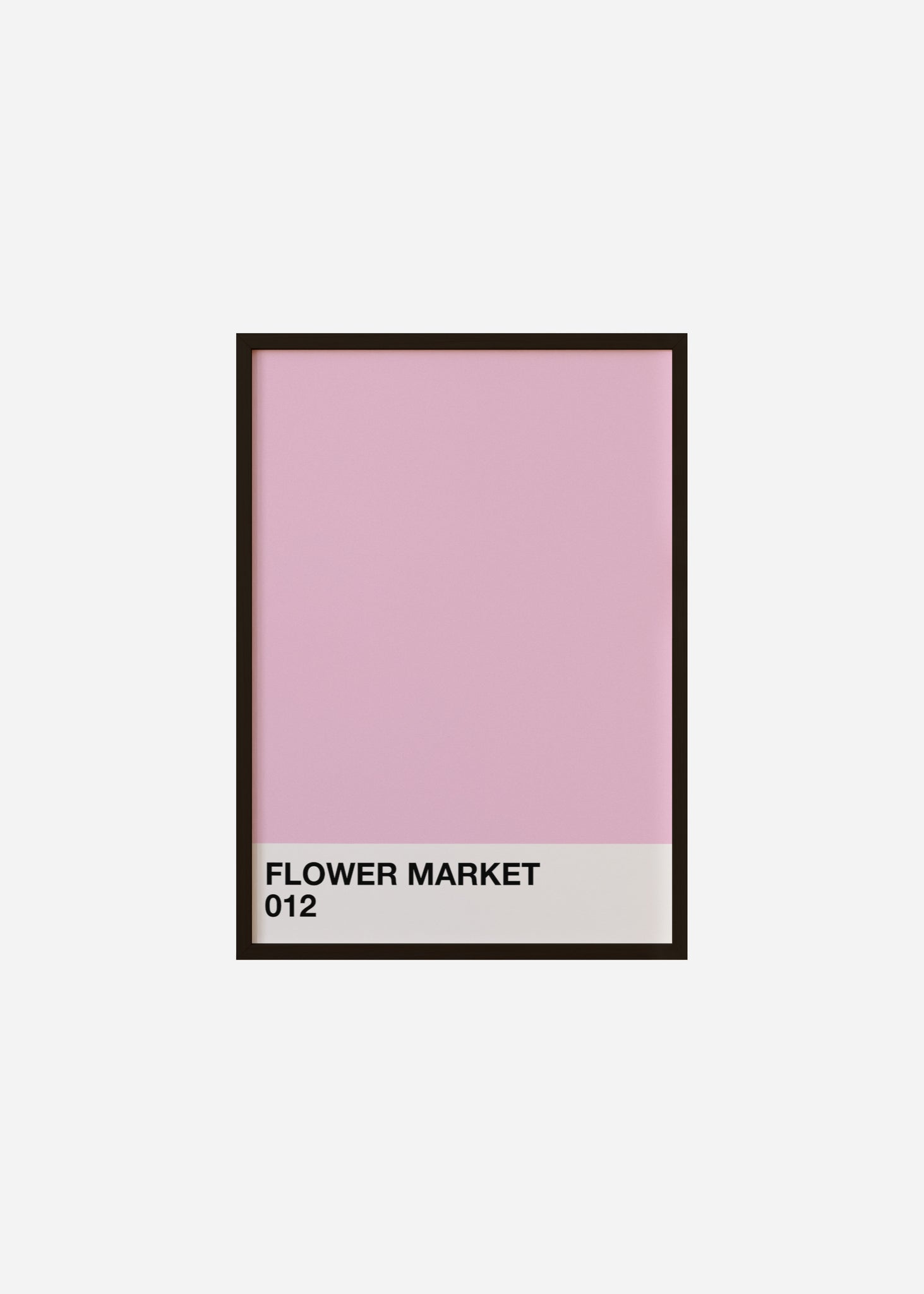 flower market Framed Print