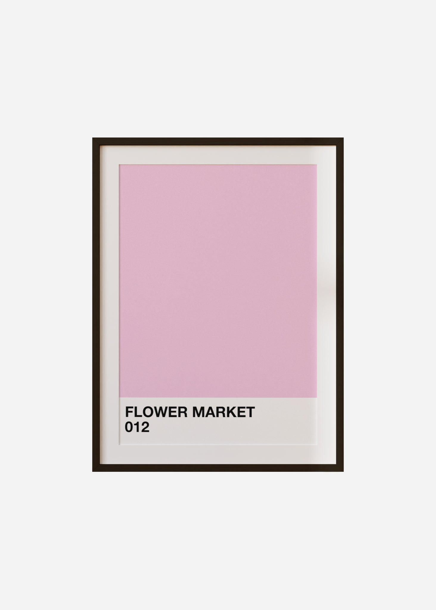 flower market Framed & Mounted Print