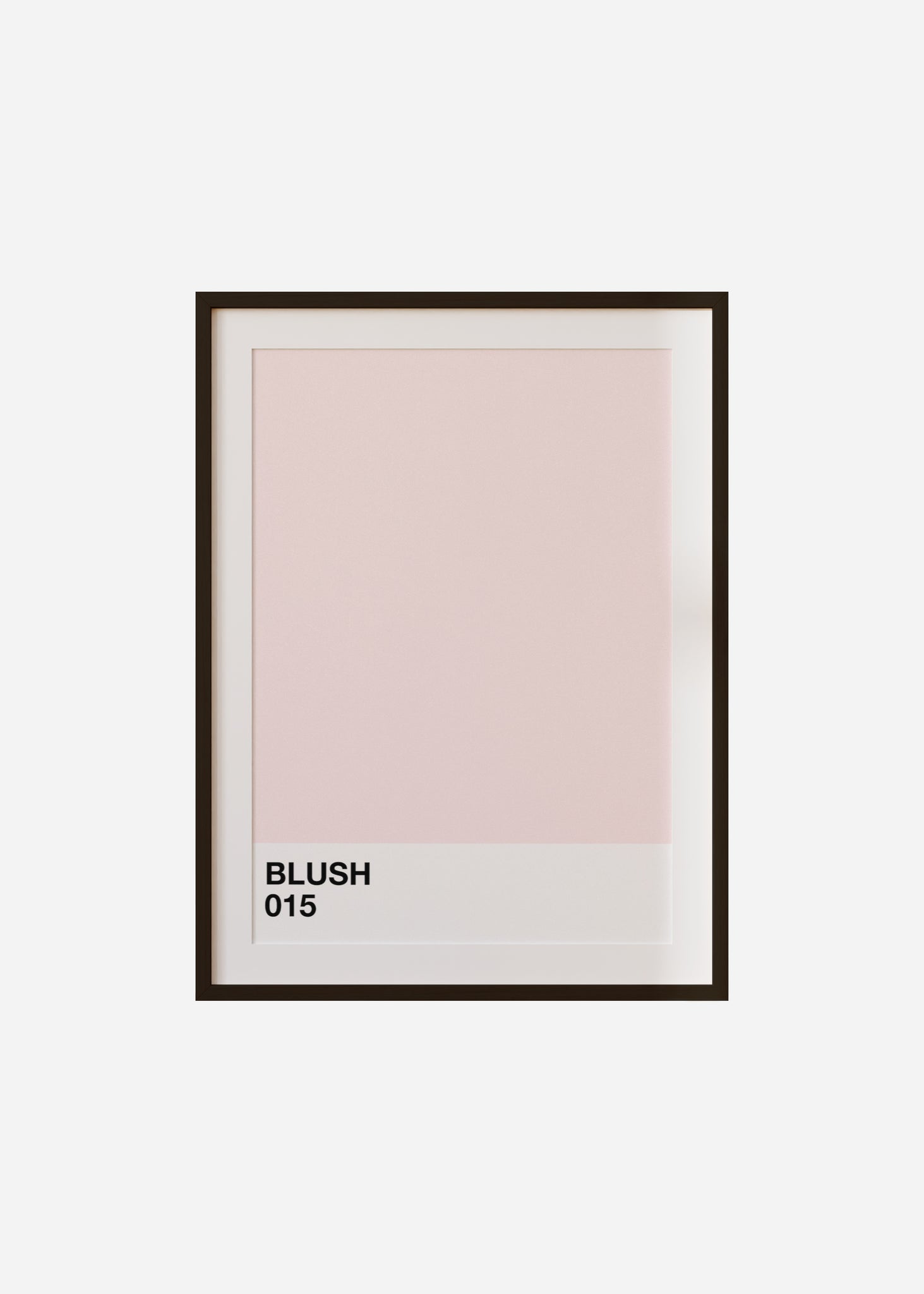 blush Framed & Mounted Print
