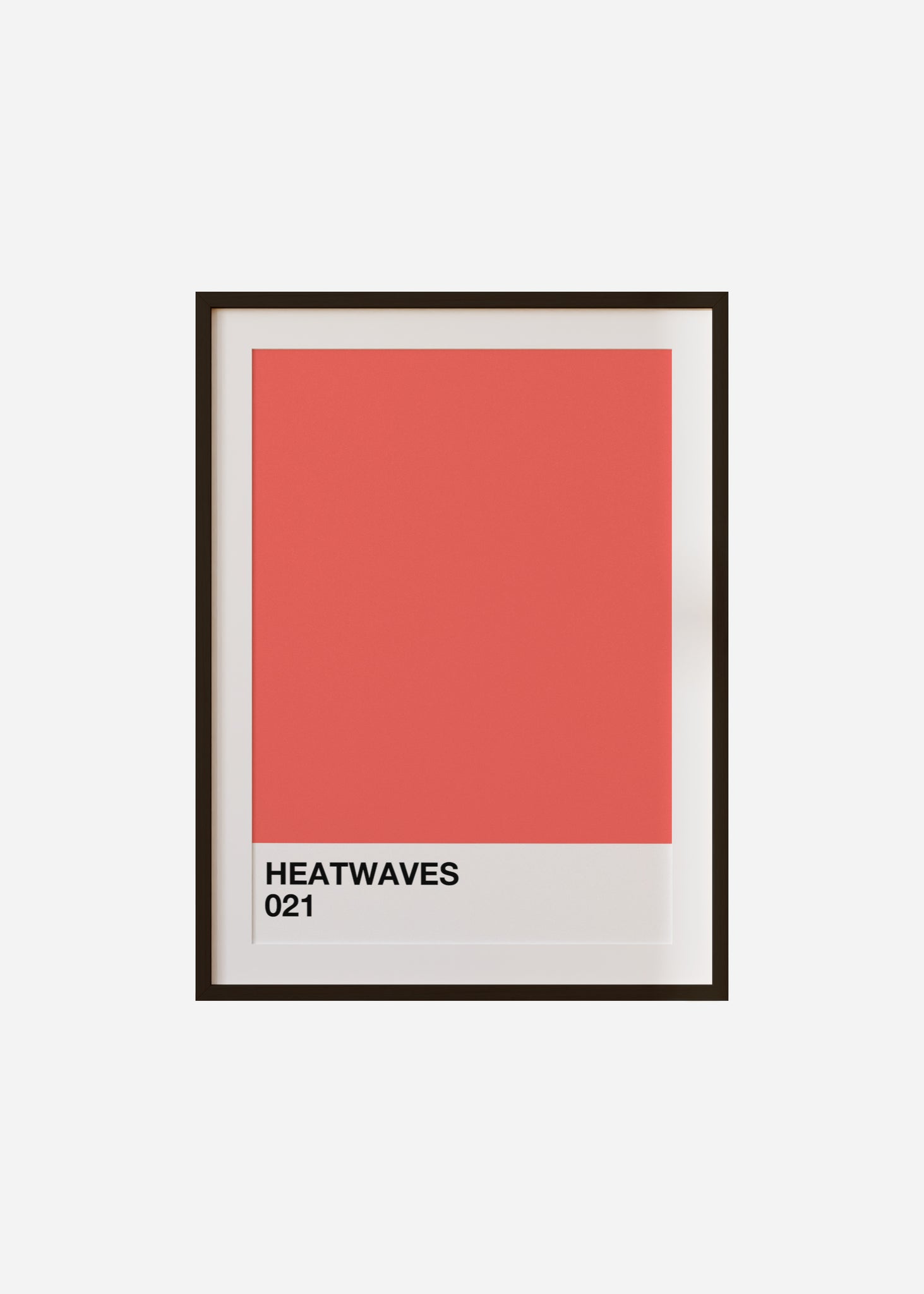 heatwaves Framed & Mounted Print