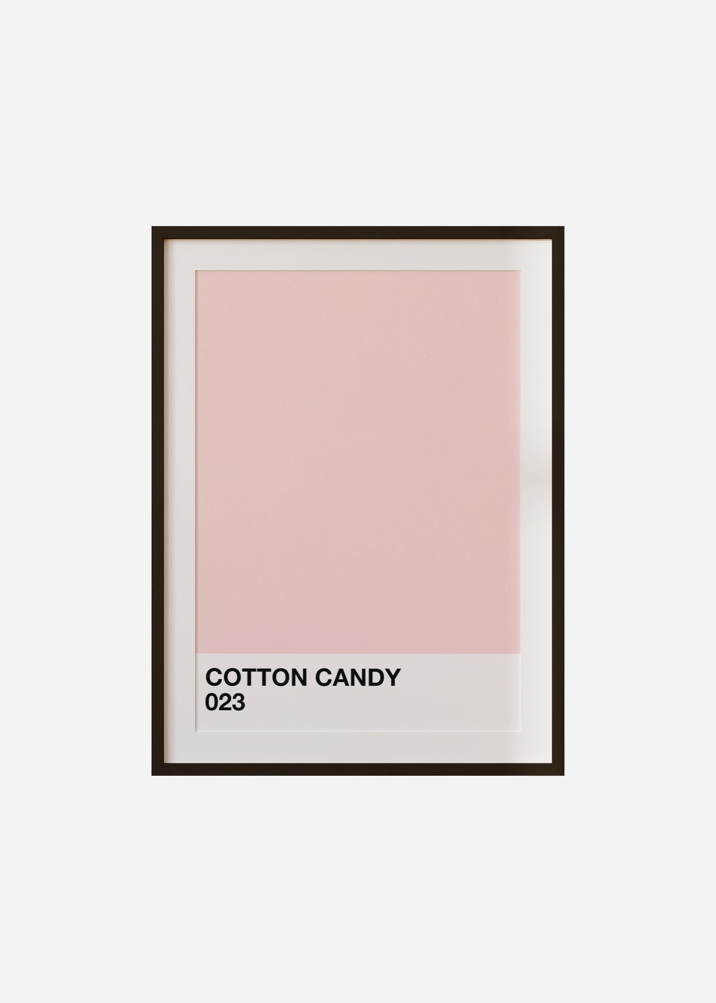 cotton candy Framed & Mounted Print