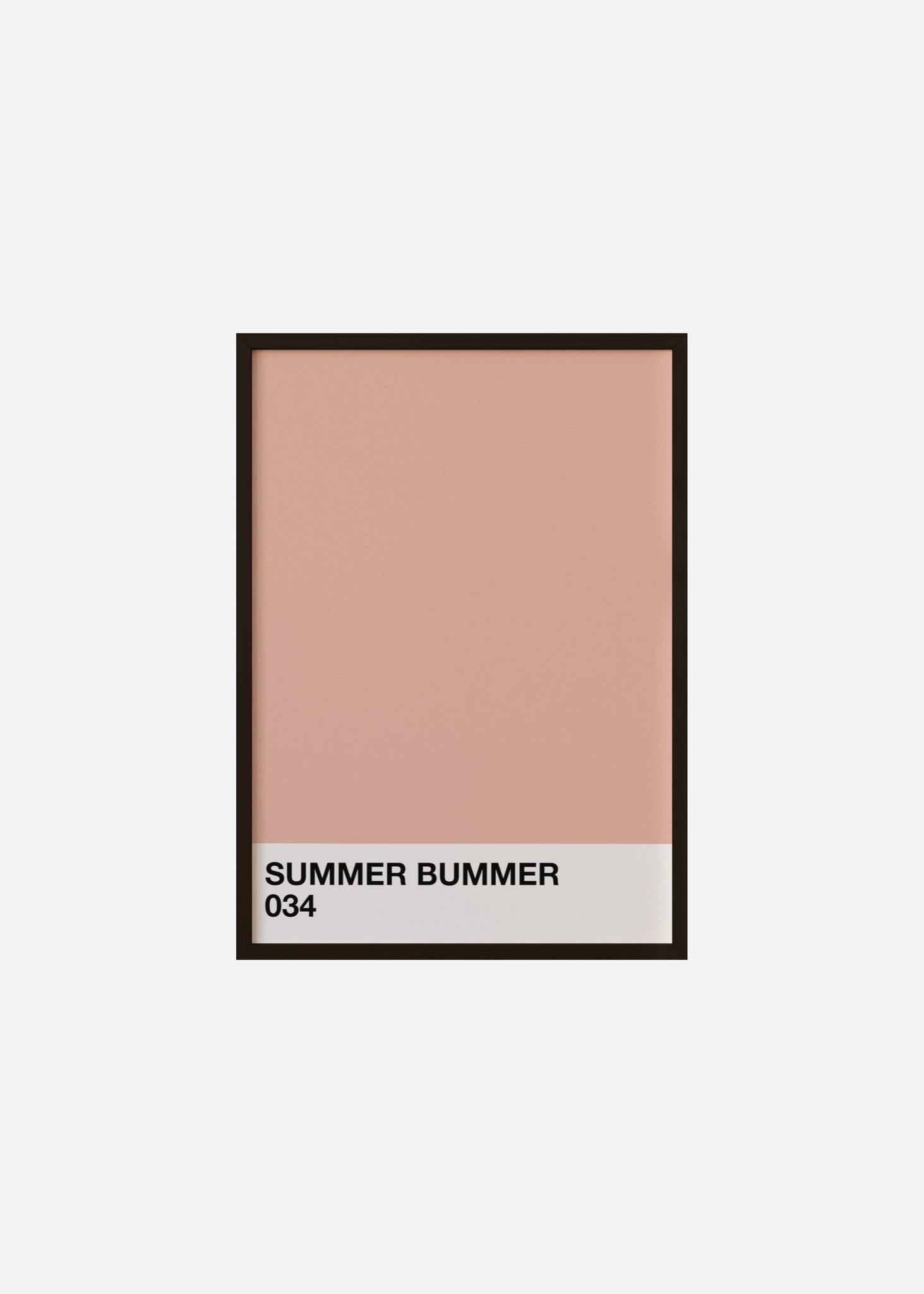 summer bummer Framed Print