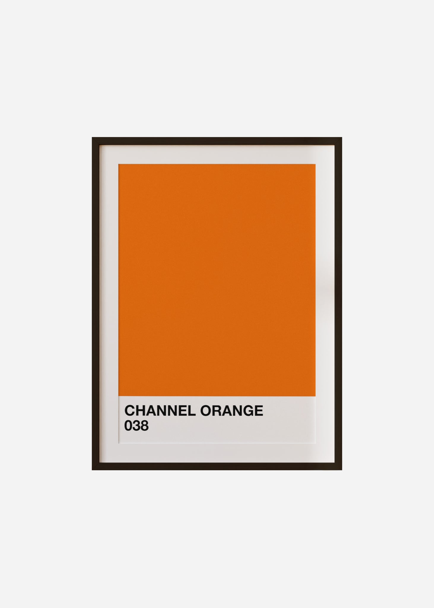 channel orange Framed & Mounted Print