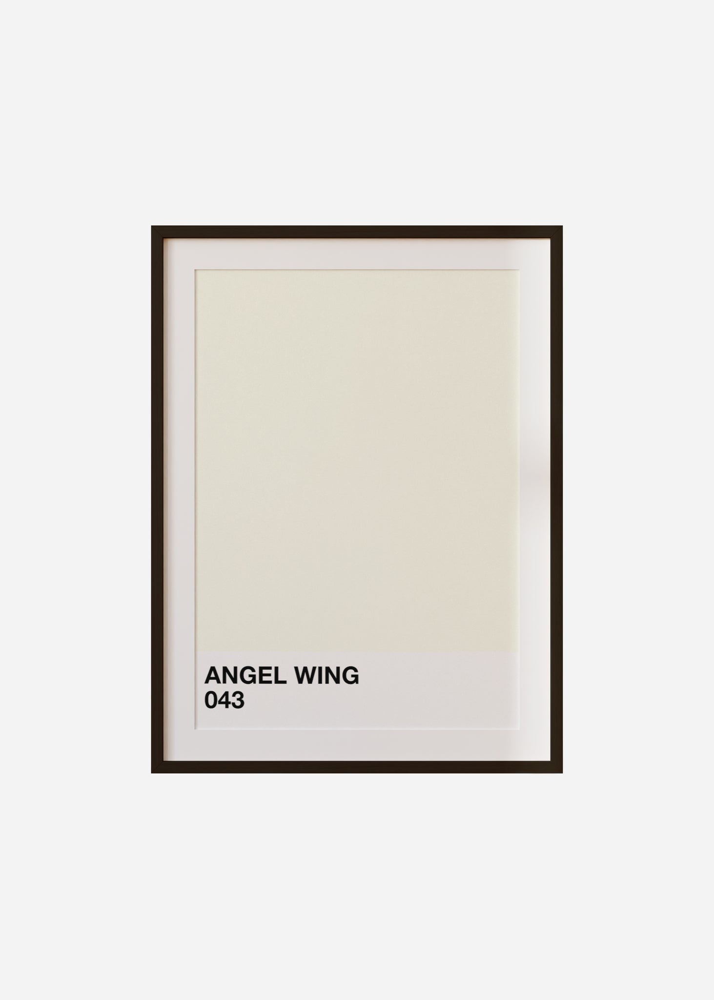 angel wing Framed & Mounted Print