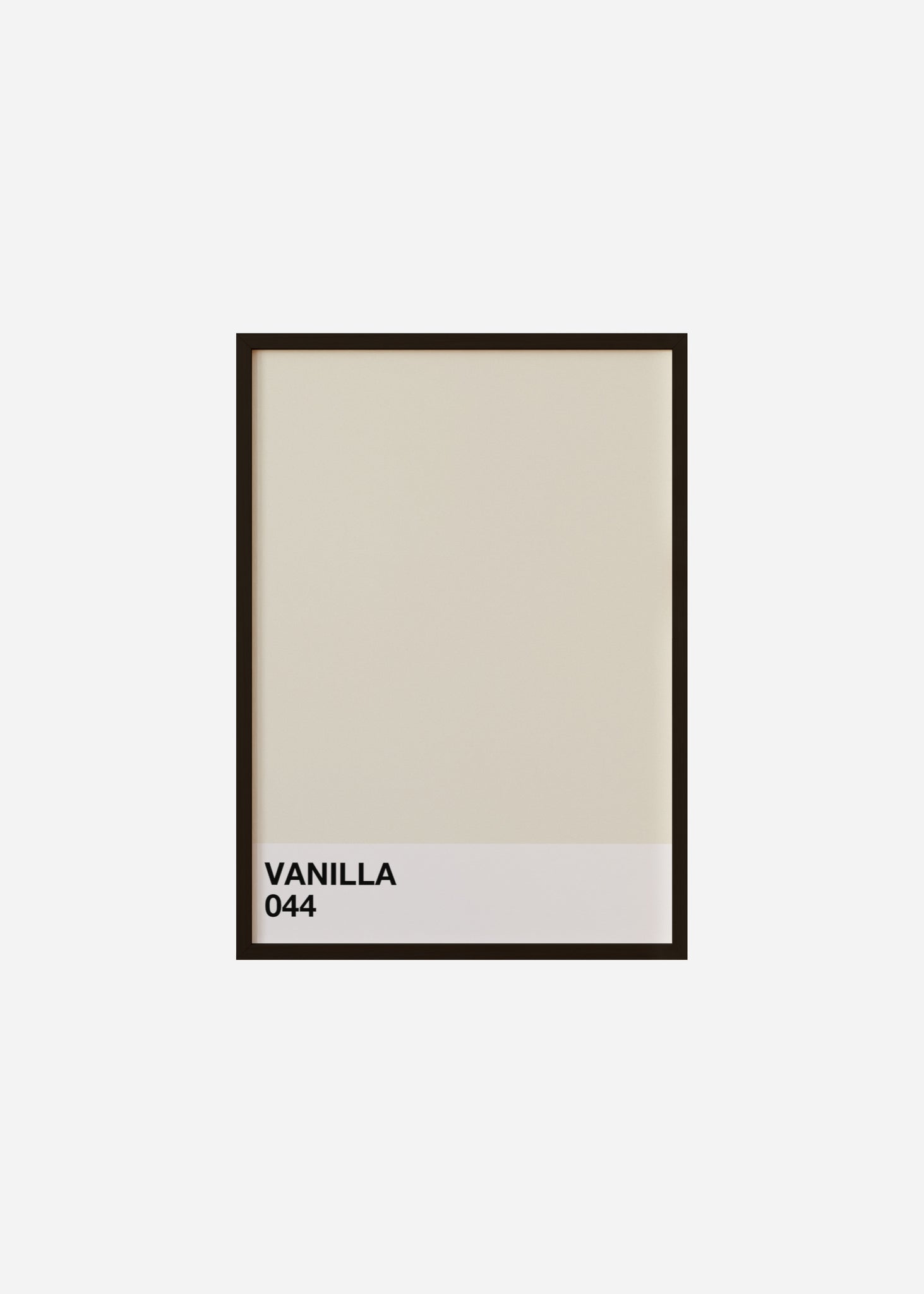 vanilla Framed Print