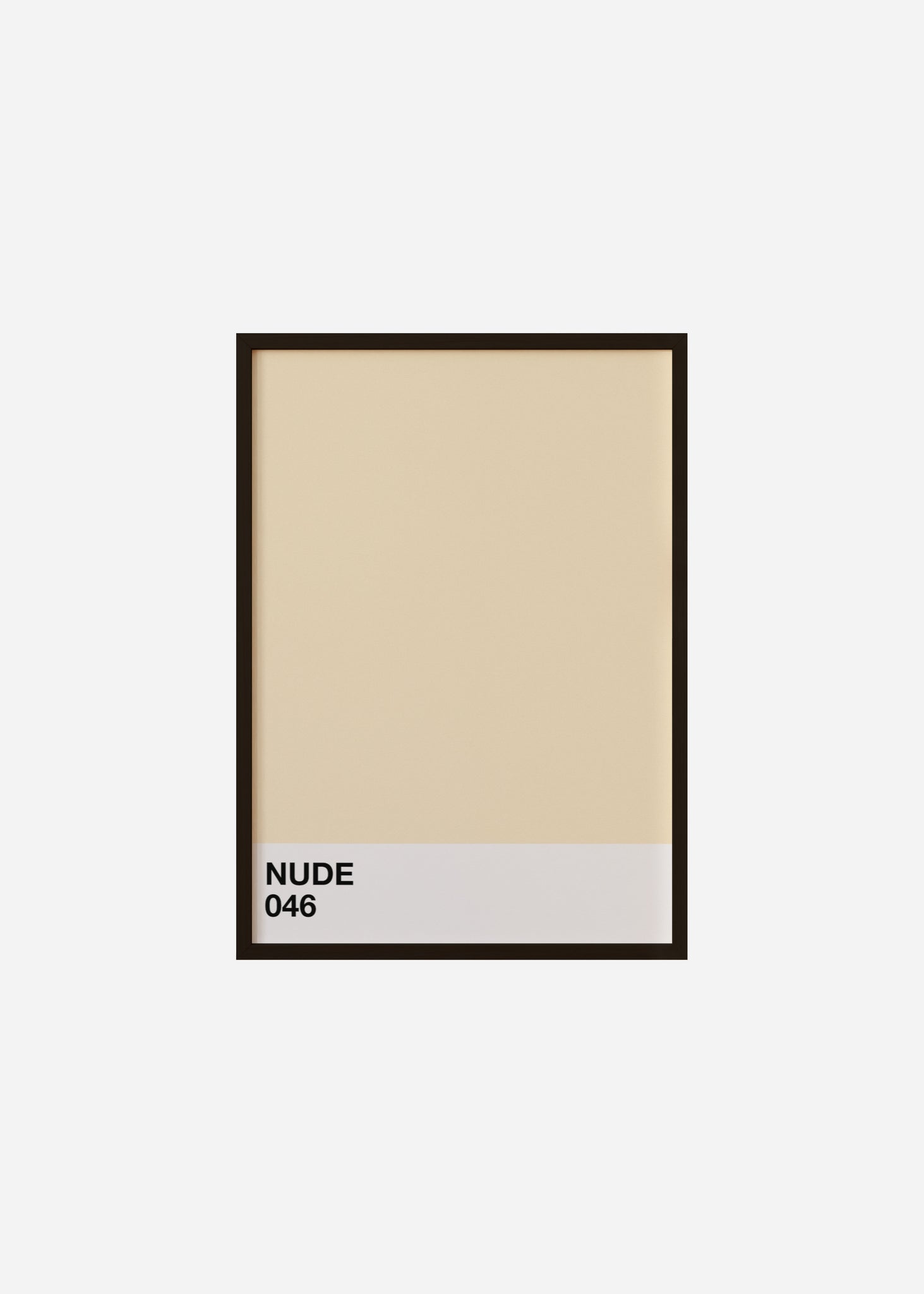 nude Framed Print