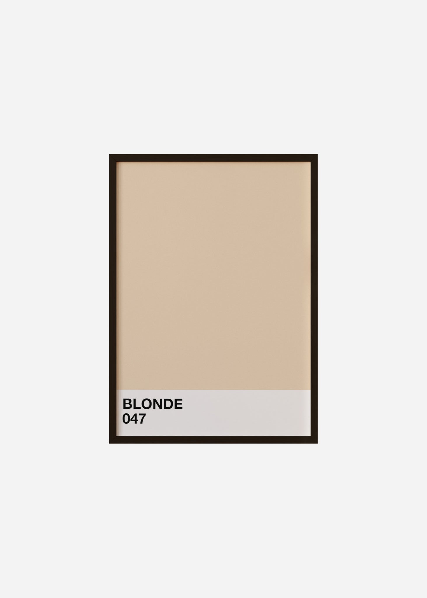 blonde Framed Print