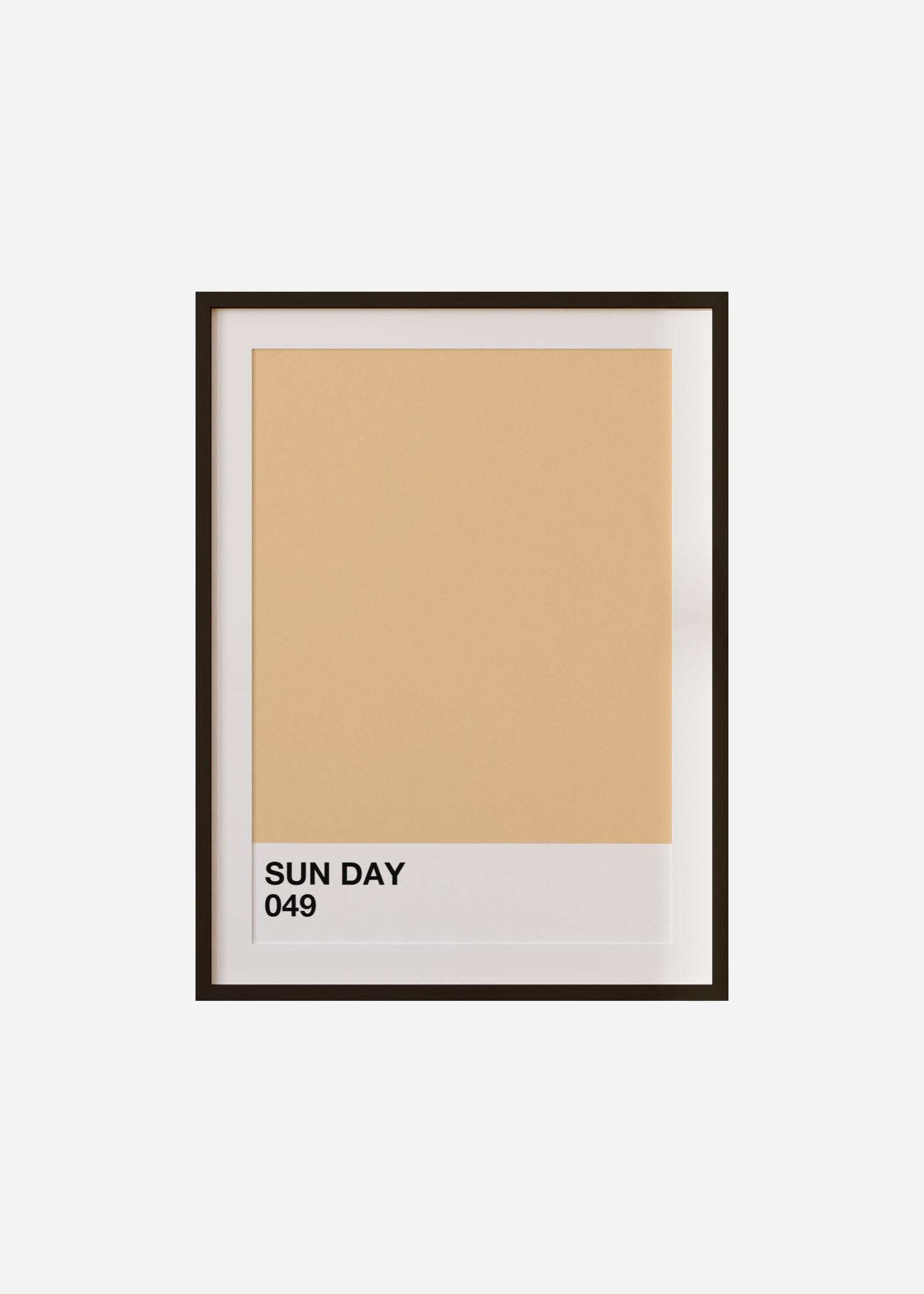 sun day Framed & Mounted Print