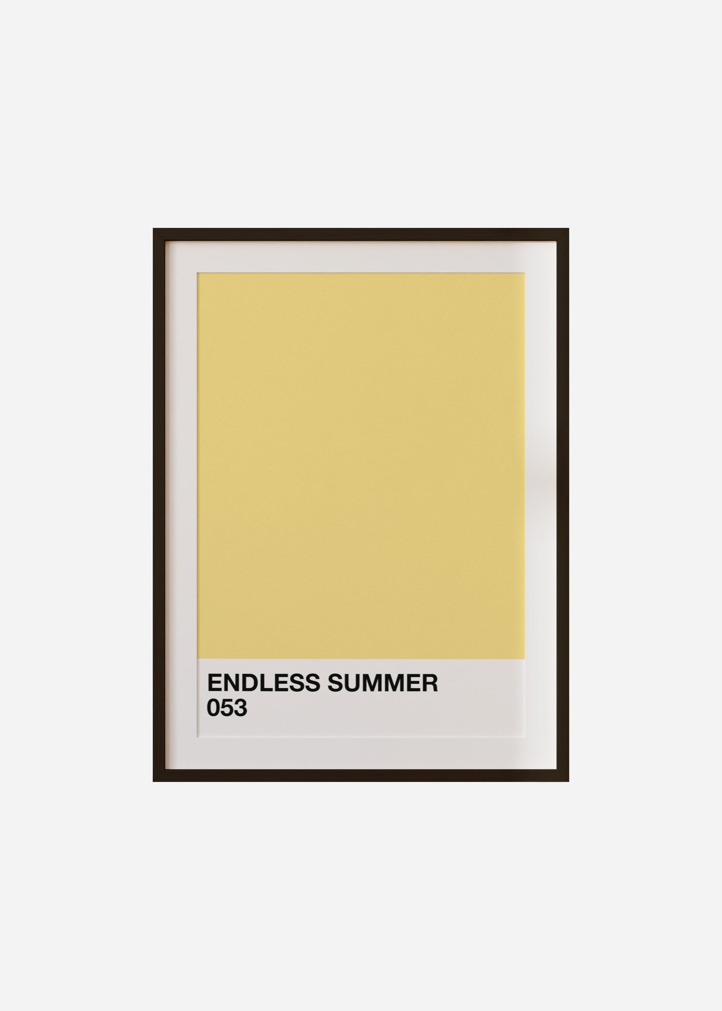 endless summer Framed & Mounted Print