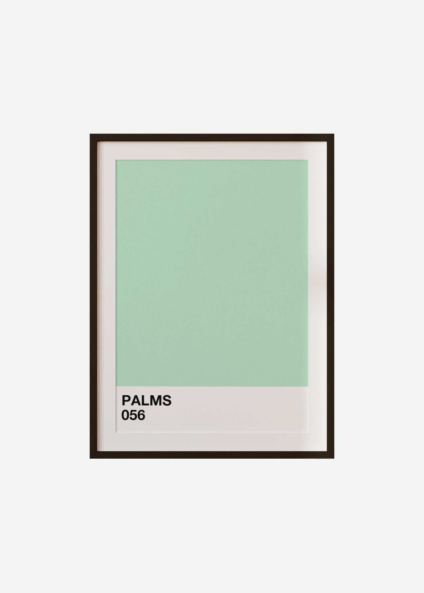 palms Framed & Mounted Print