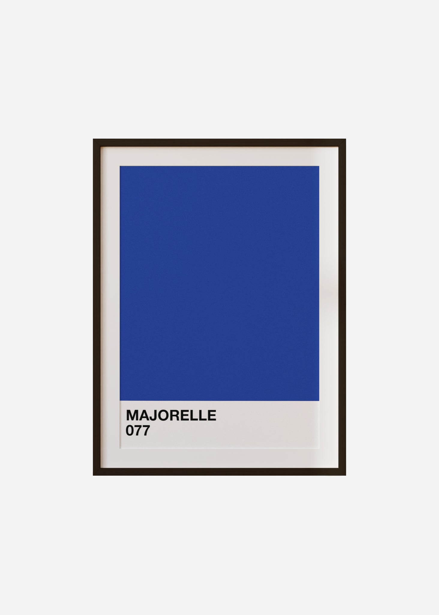 majorelle Framed & Mounted Print
