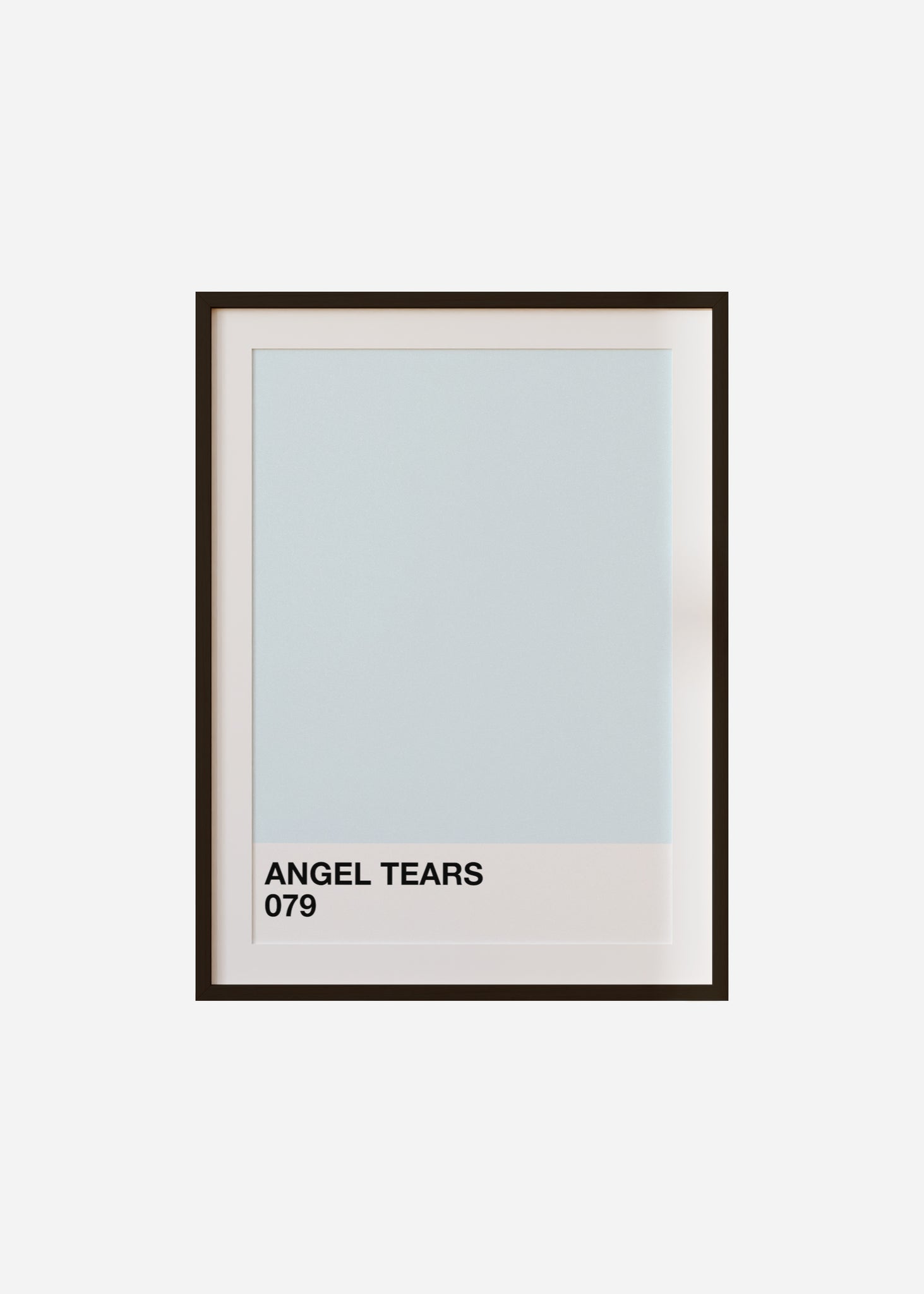 angel tears Framed & Mounted Print