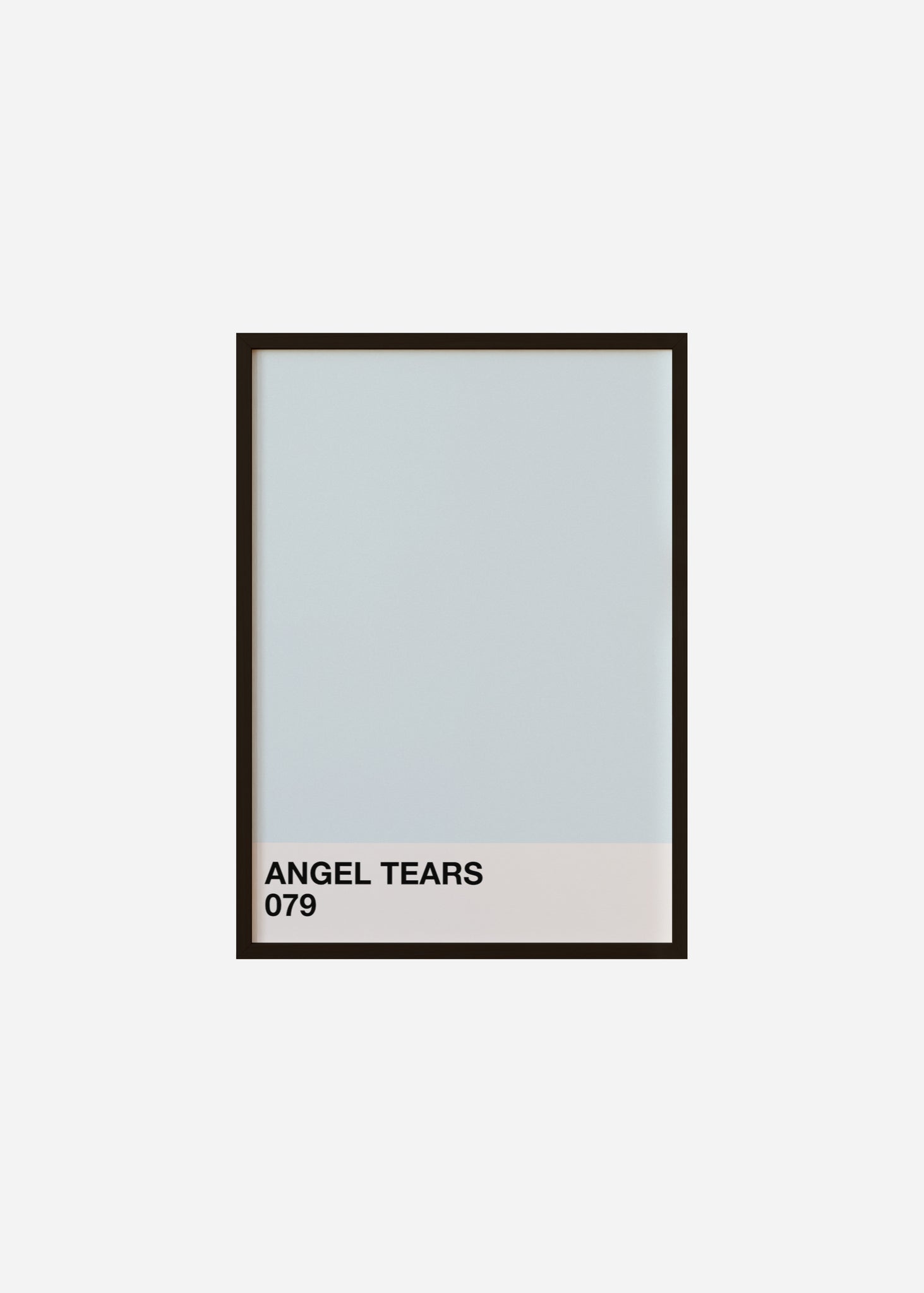 angel tears Framed Print