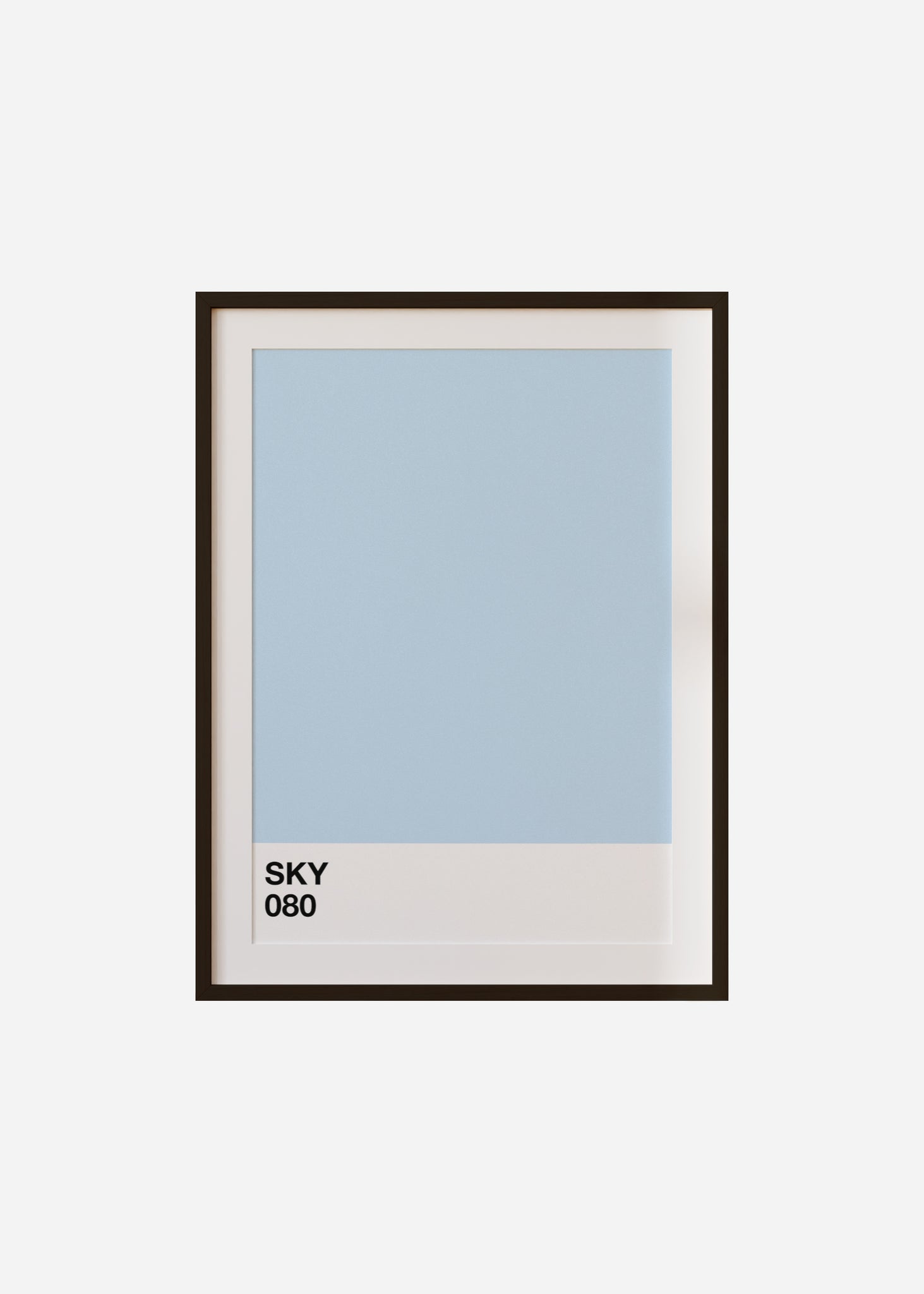sky Framed & Mounted Print