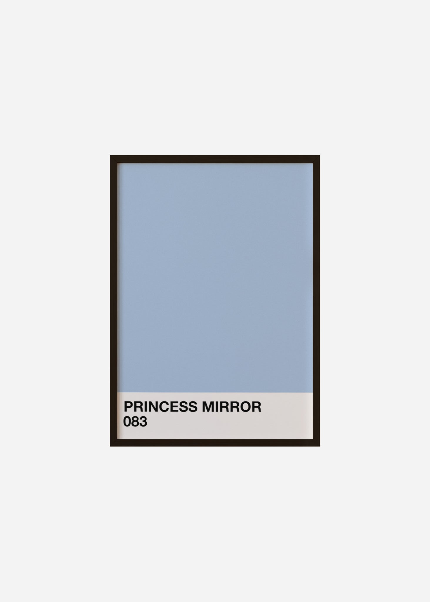 princess mirror Framed Print