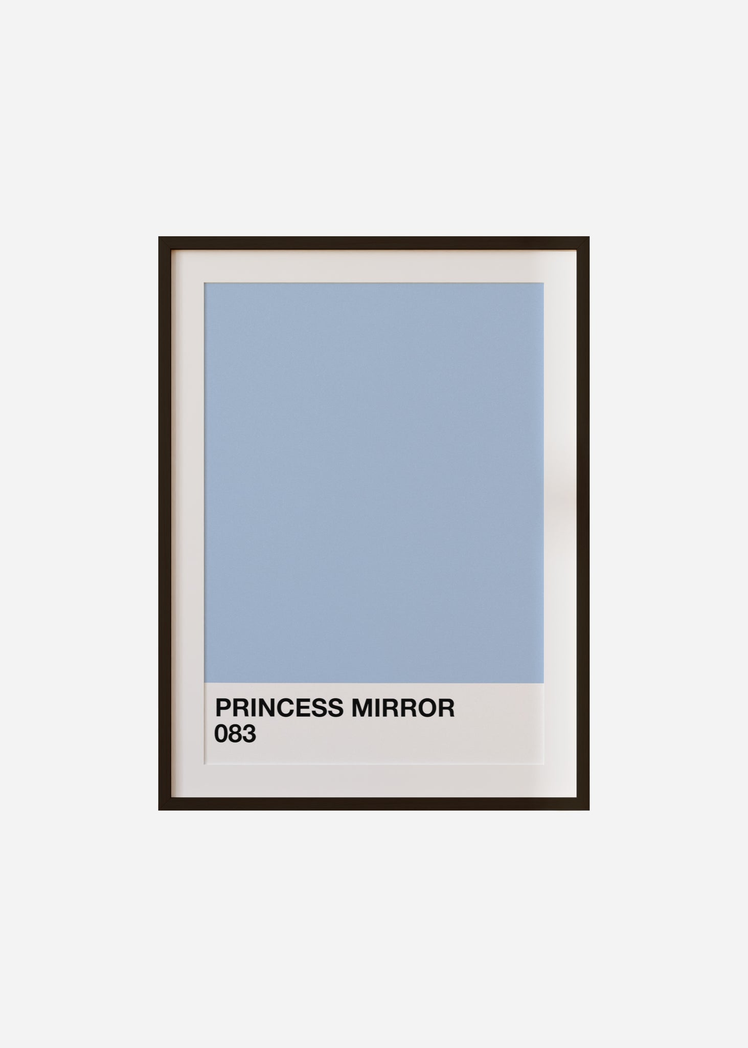 princess mirror Framed & Mounted Print