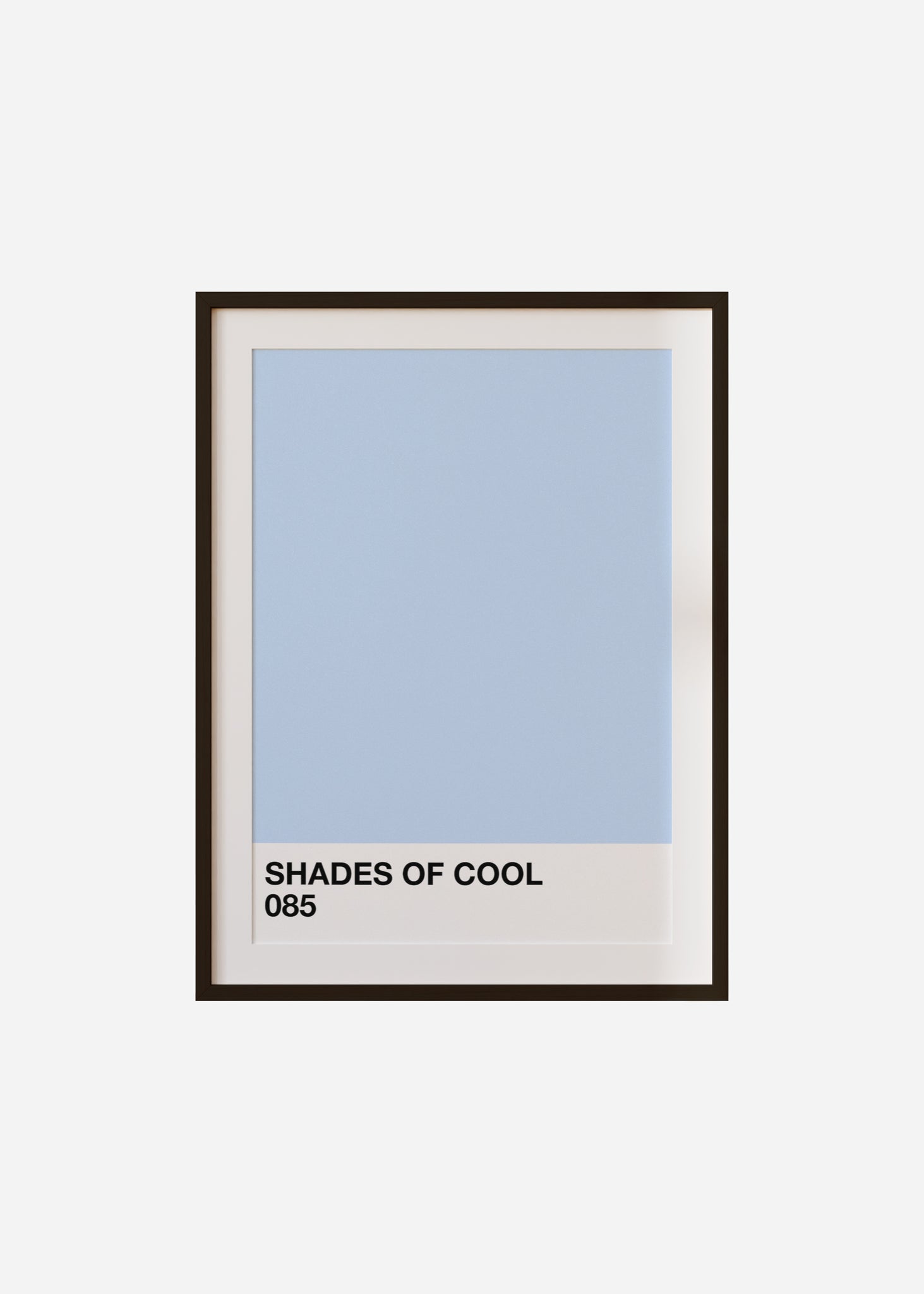 shades of cool Framed & Mounted Print