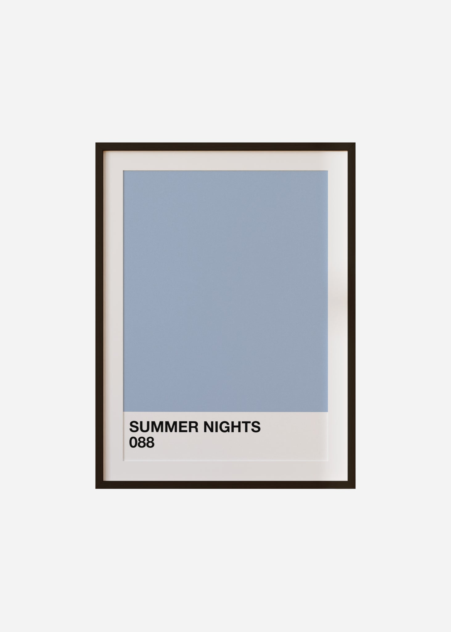 summer nights Framed & Mounted Print