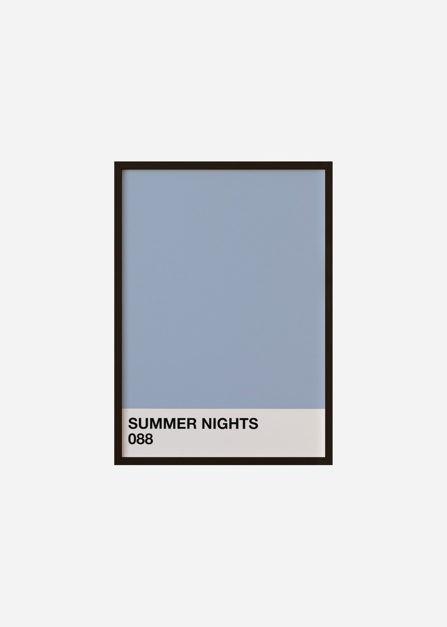 summer nights Framed Print