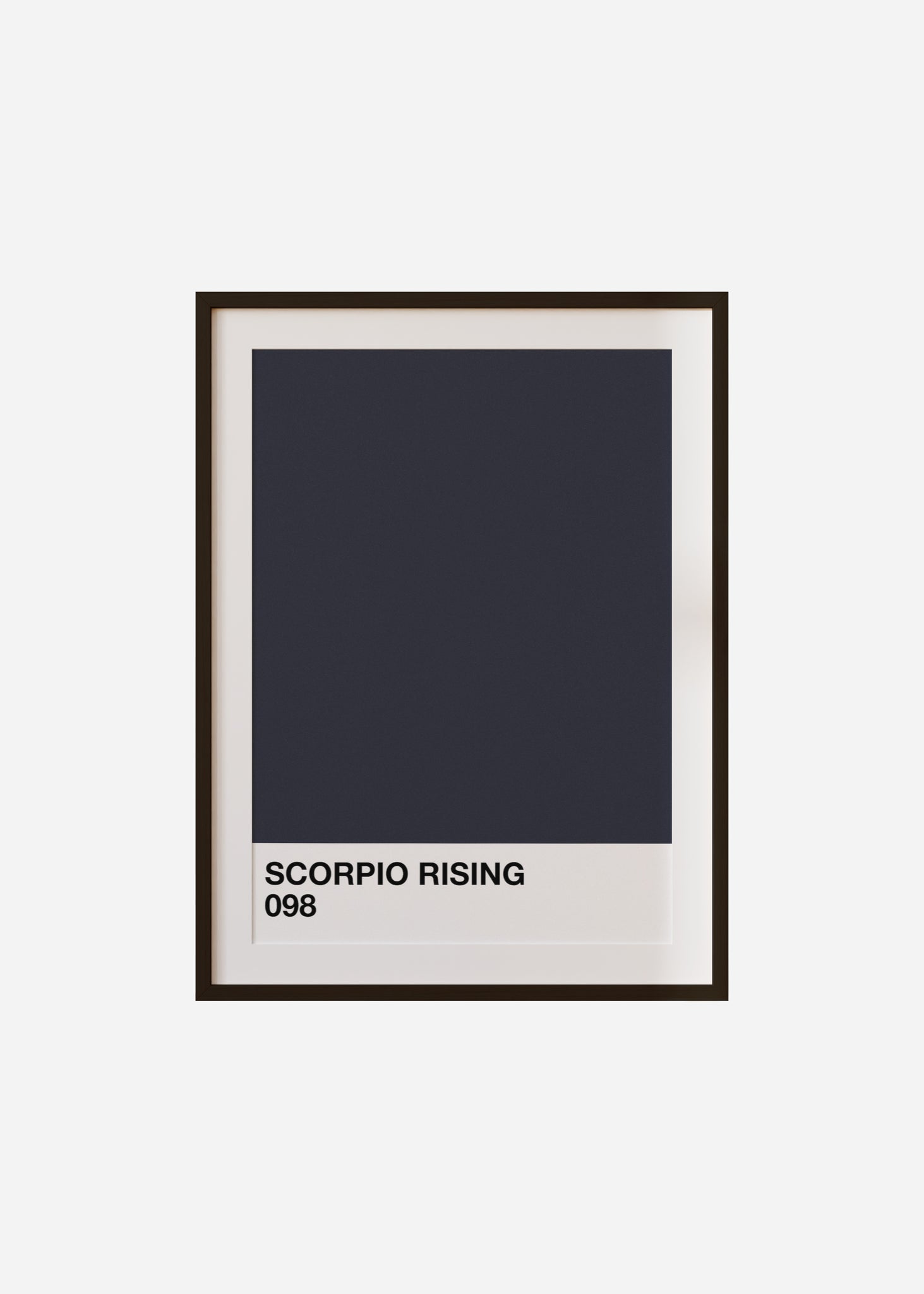 scorpio rising Framed & Mounted Print