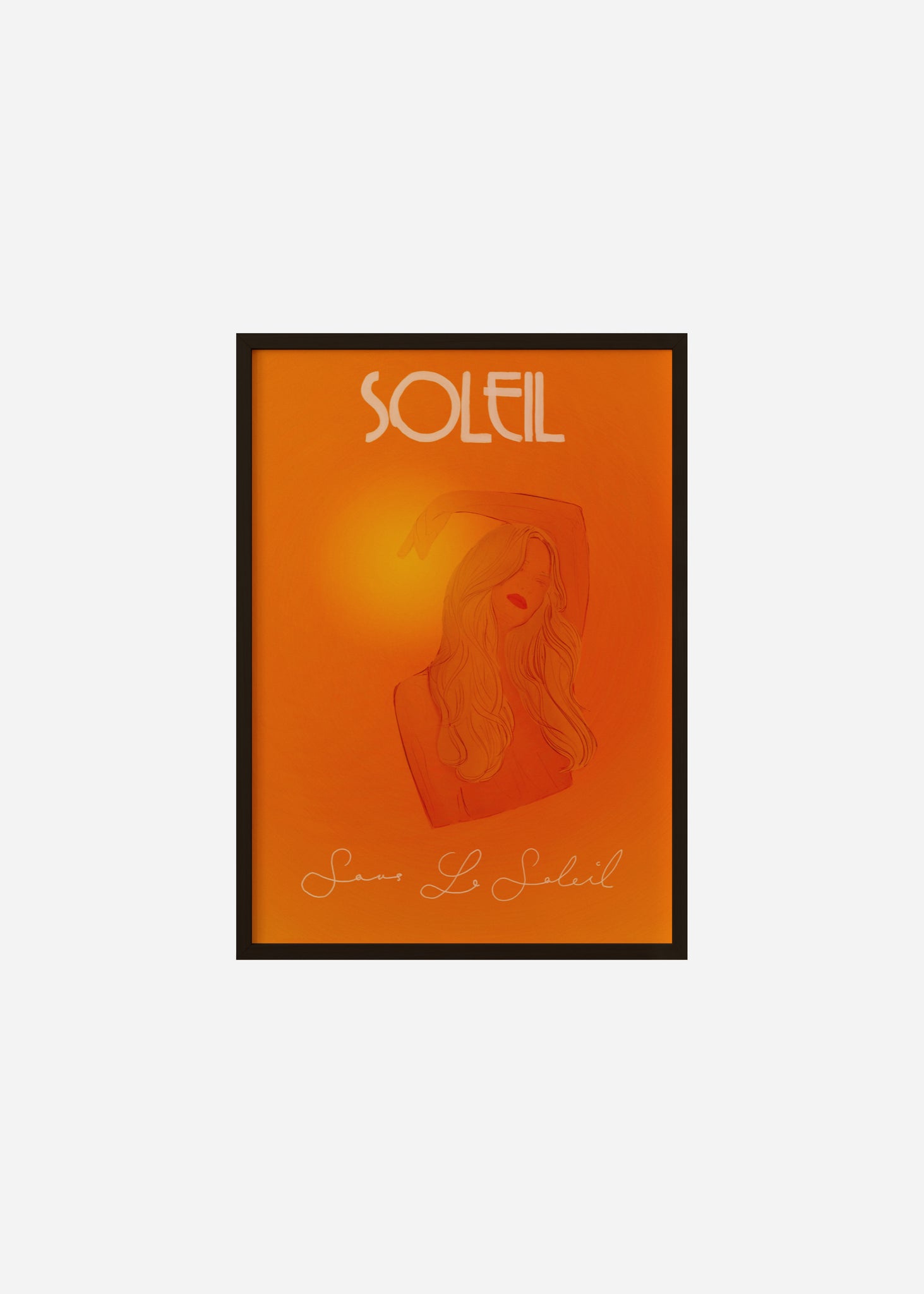 soleil Framed Print