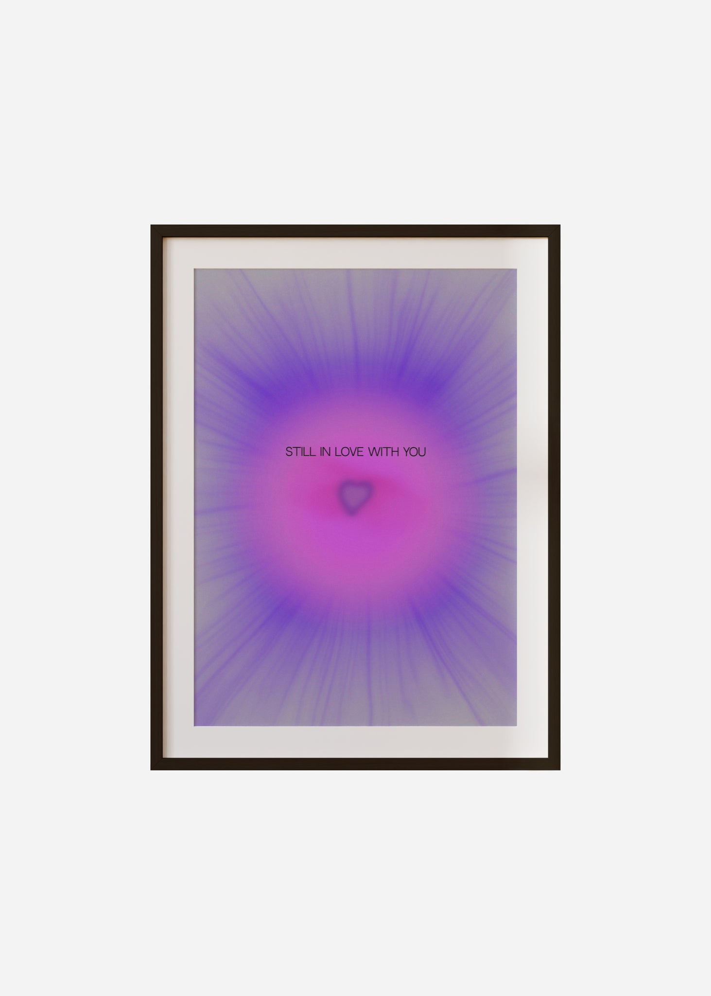 still in love with you Framed & Mounted Print