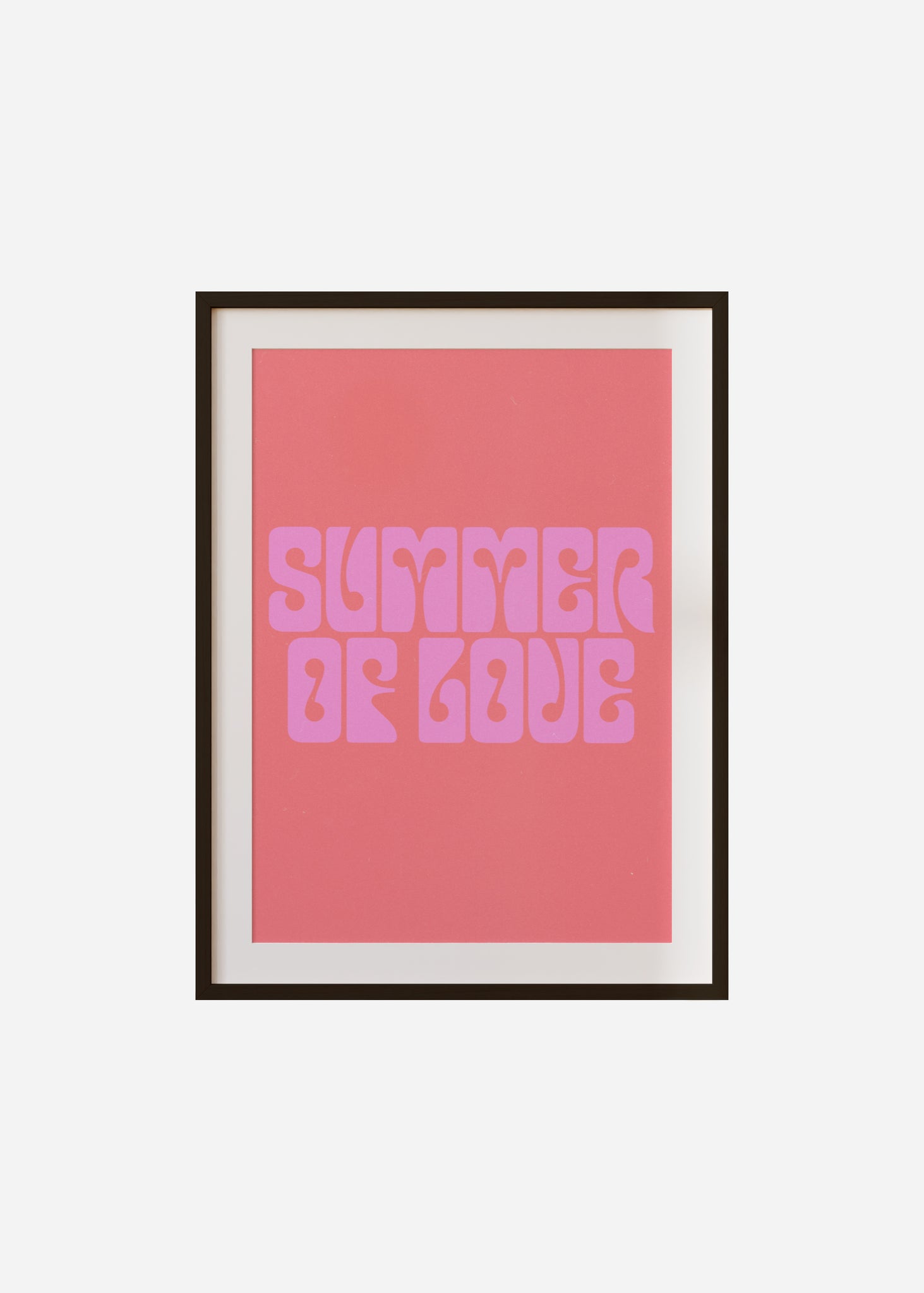 summer of love Framed & Mounted Print