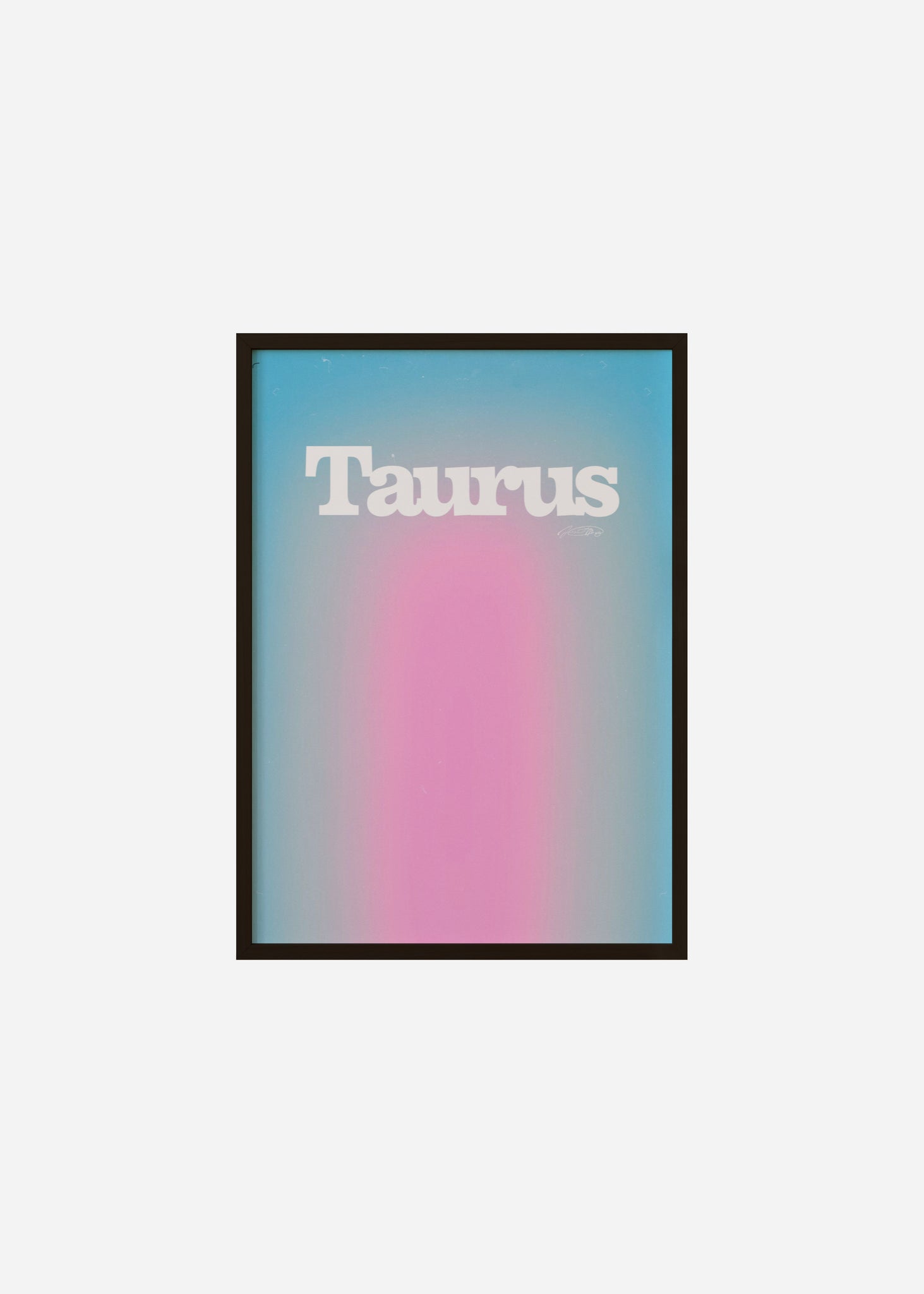 Taurus Aura Framed Print