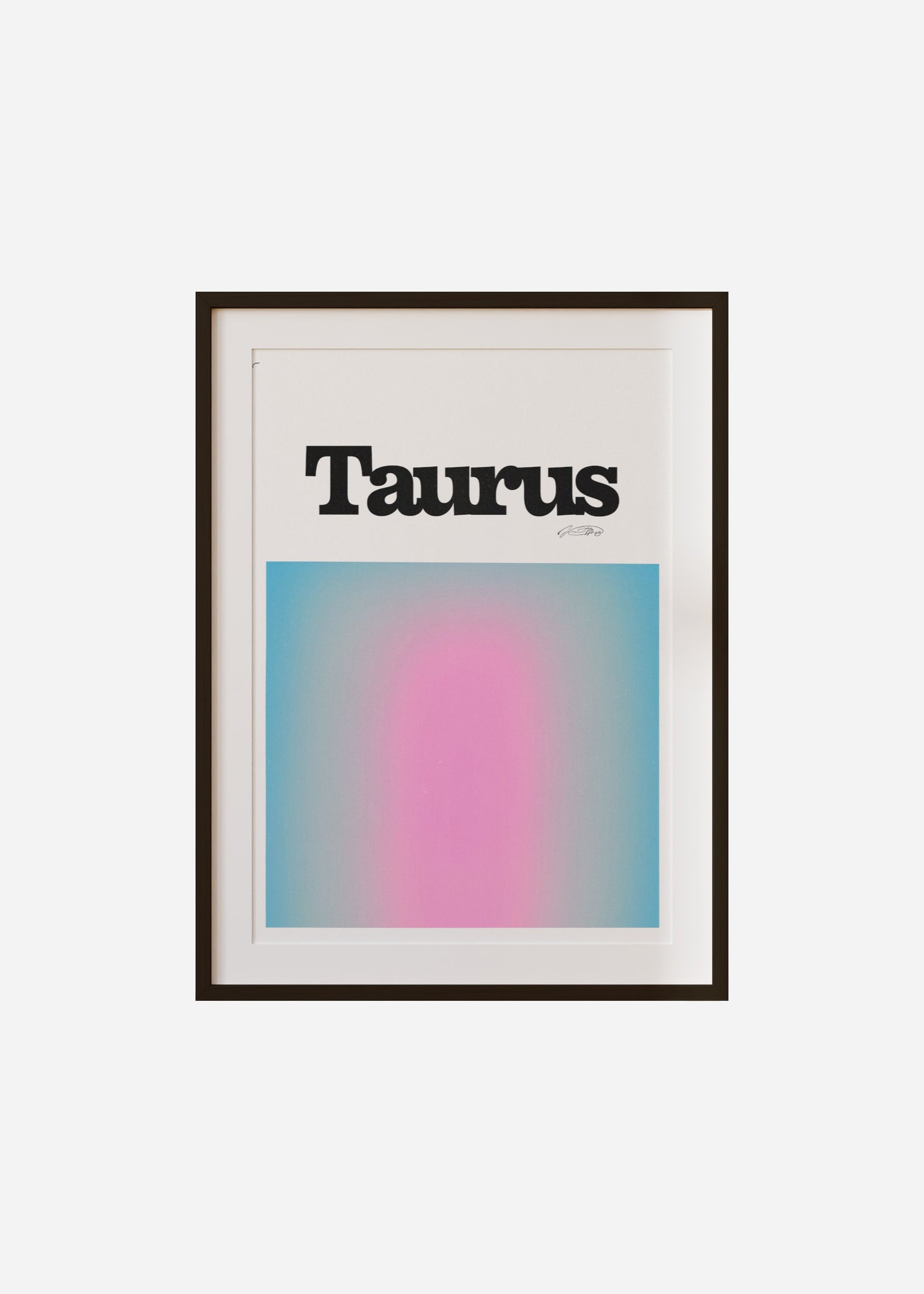 Taurus Aura Framed & Mounted Print
