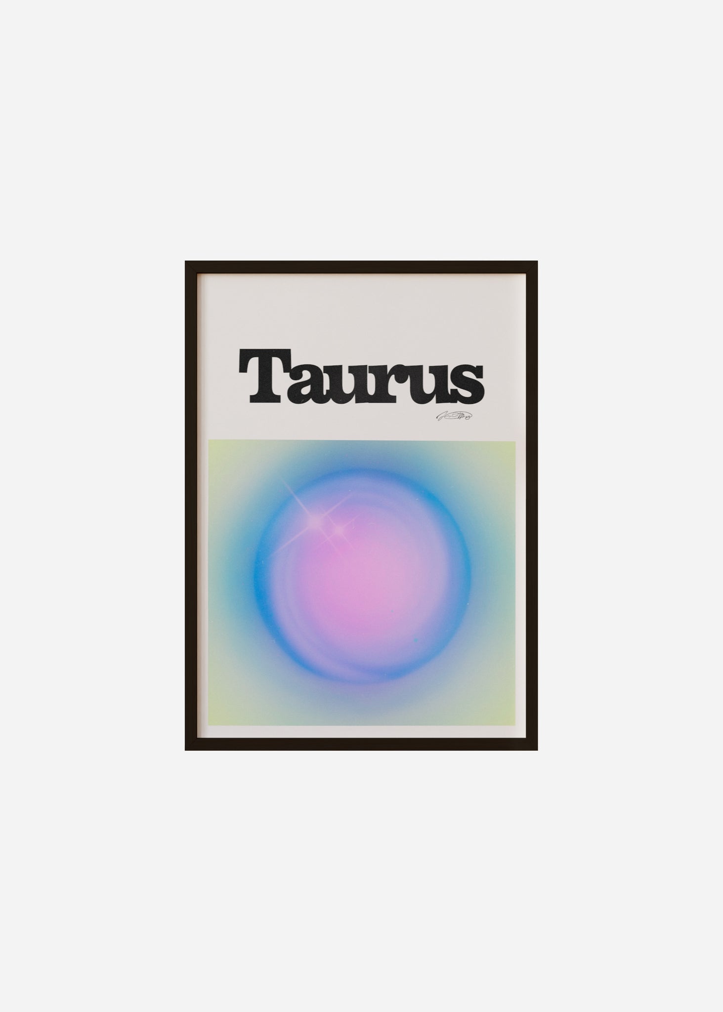 Taurus Aura Framed Print