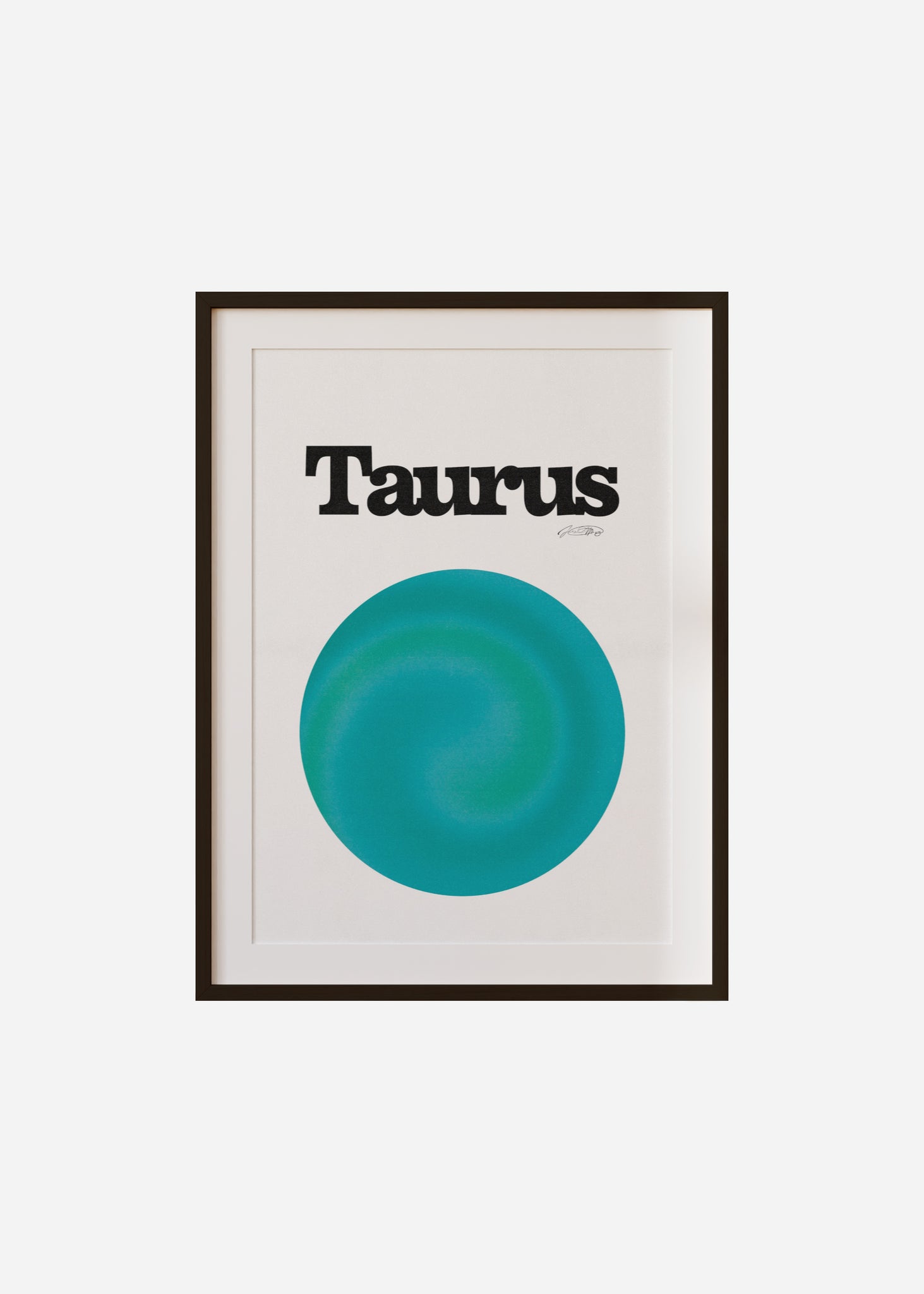Taurus Aura Framed & Mounted Print