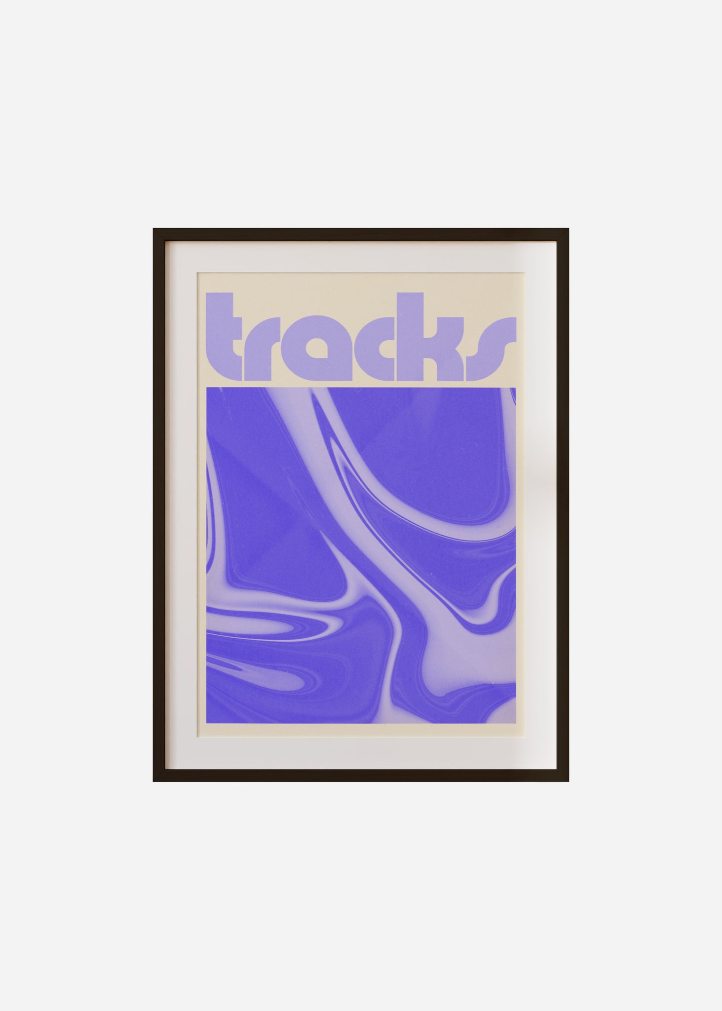 tracks Framed & Mounted Print