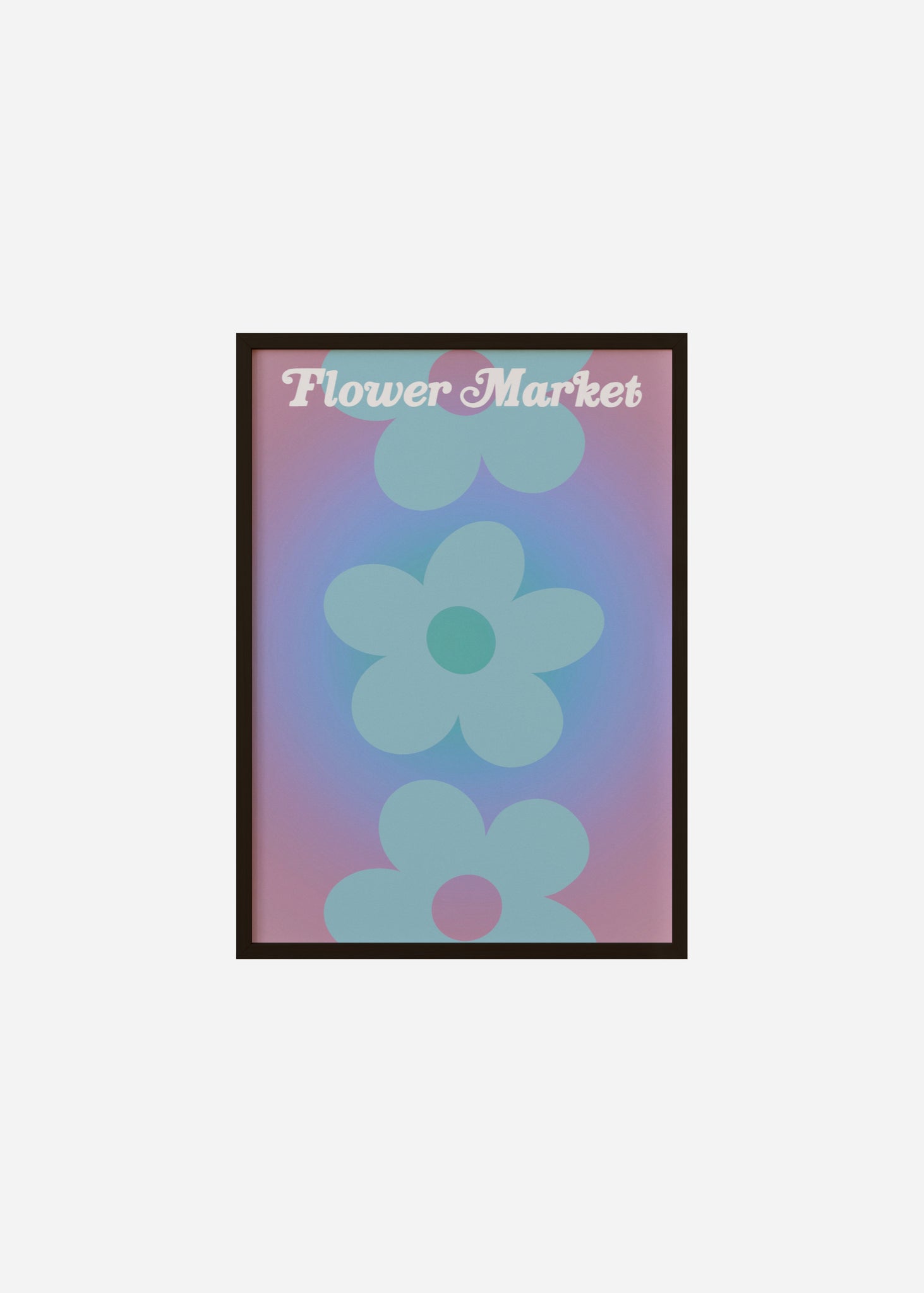 flower market / triple daisy Framed Print