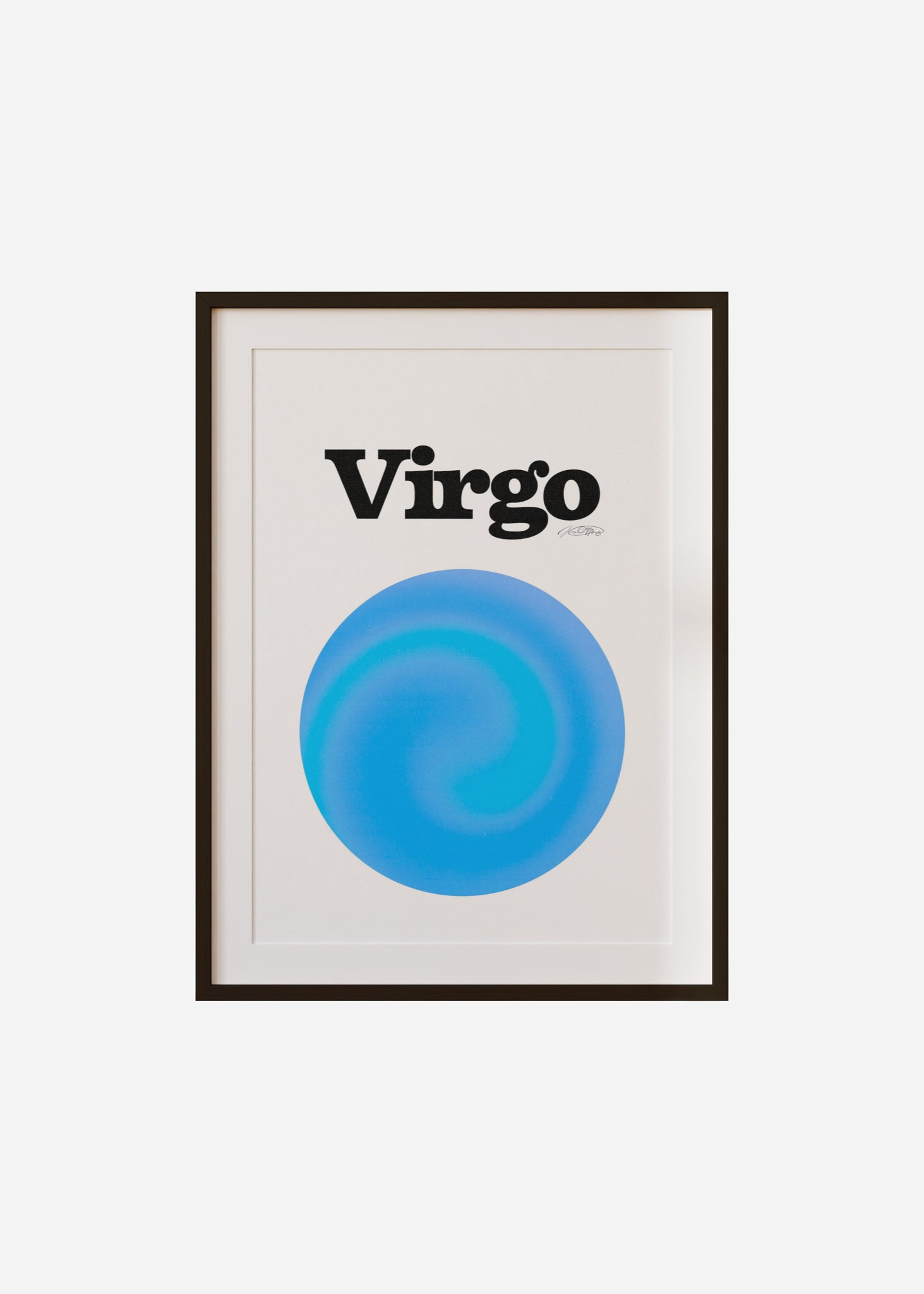 Virgo Aura Framed & Mounted Print