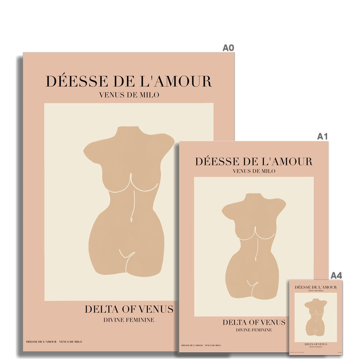© les muses / Divine Feminine is a dreamy wall art collection featuring line art drawings of the female figure. The minimalist feminine art prints add a vintage touch to any wall gallery.